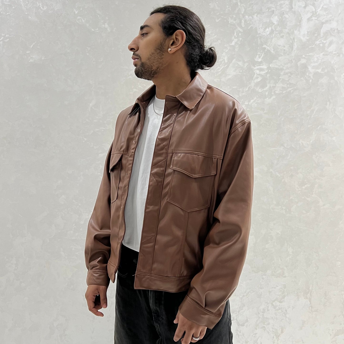 Jacket en sky (MARRON)