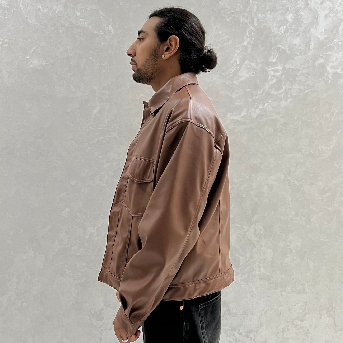 Jacket en sky (MARRON)