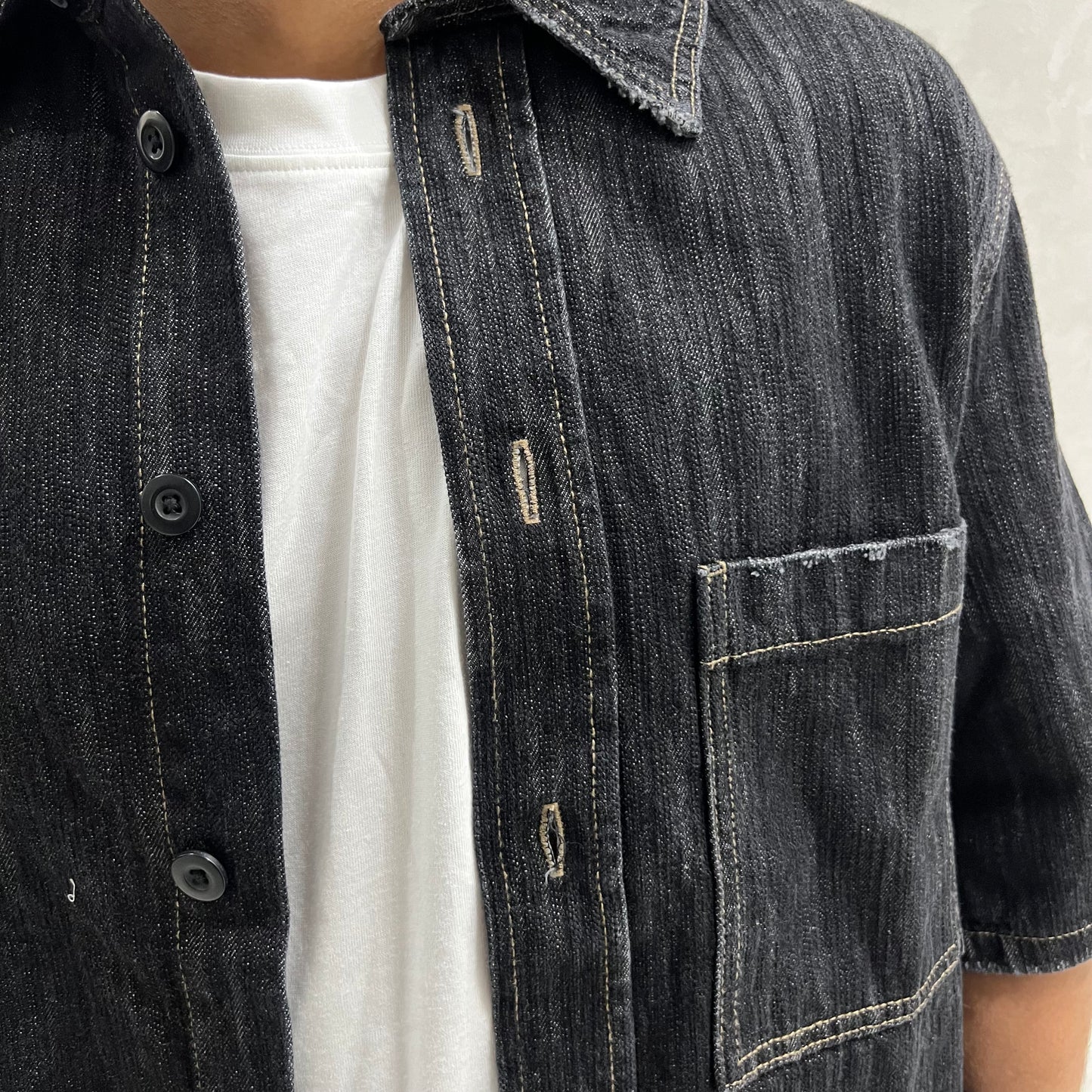 ENSEMBLE DENIM CARGO ZARA
