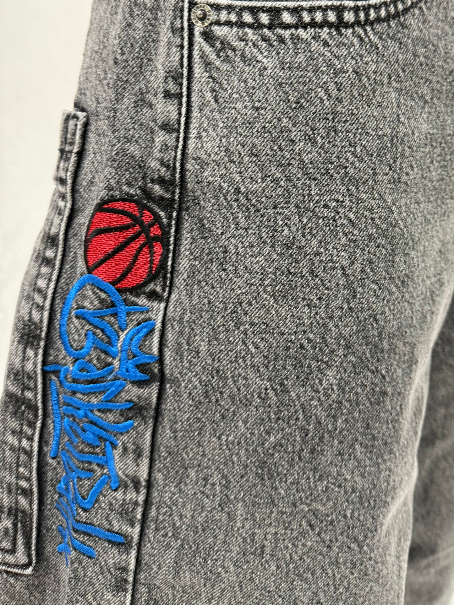 SUPPER BAGGY BASKETBALL GRIS LC