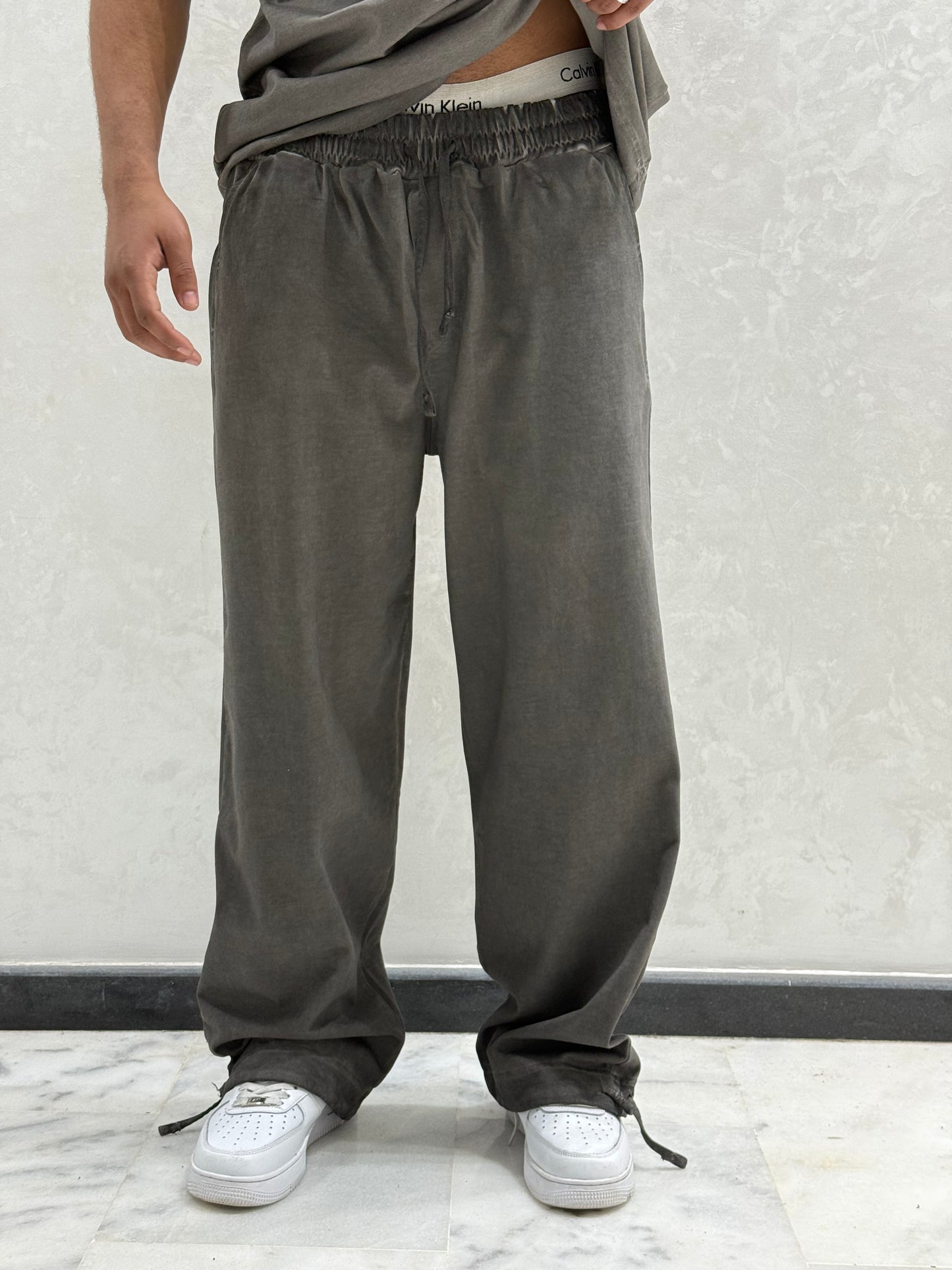 ENSEMBLE WASHED STAR GRIS NOIR