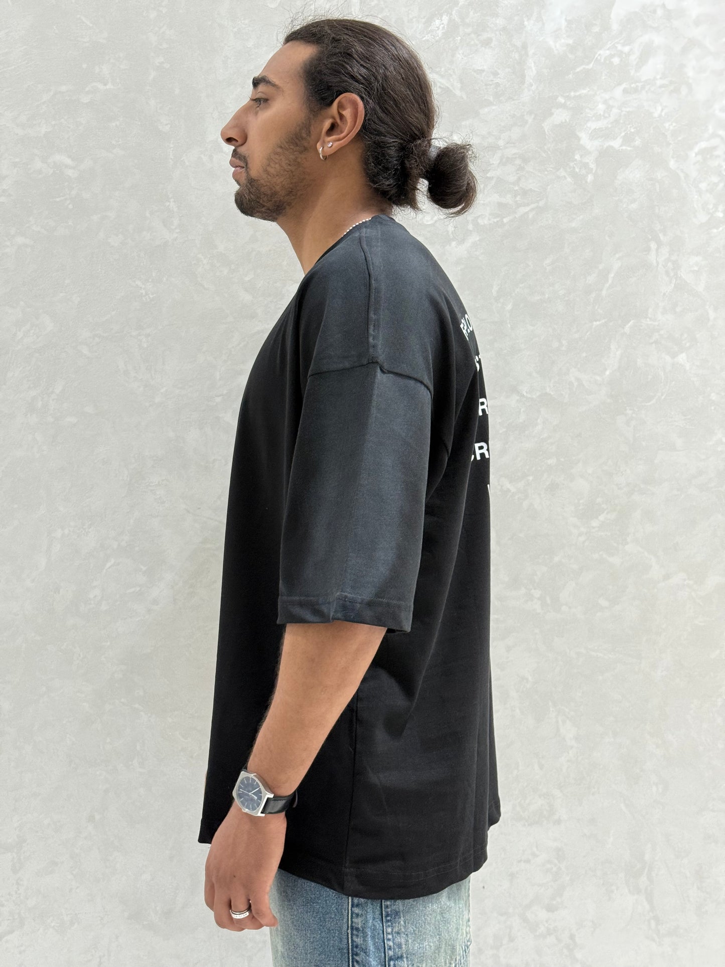 T-SHIRT EXPLORING BLACK SR