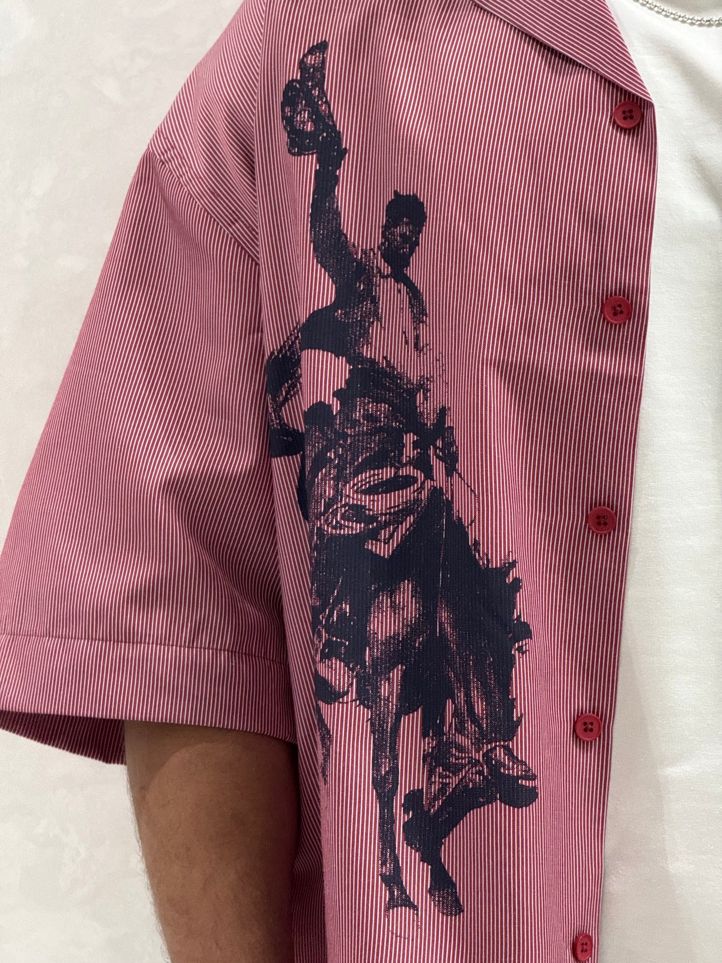 CHEMISE GRJ ROUGE