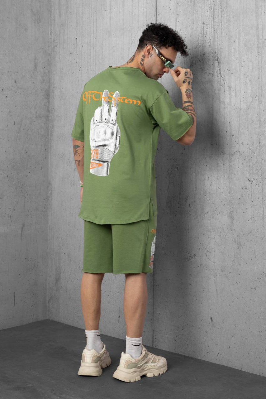 ENSEMBLE OVERSIZE PEACE VERT