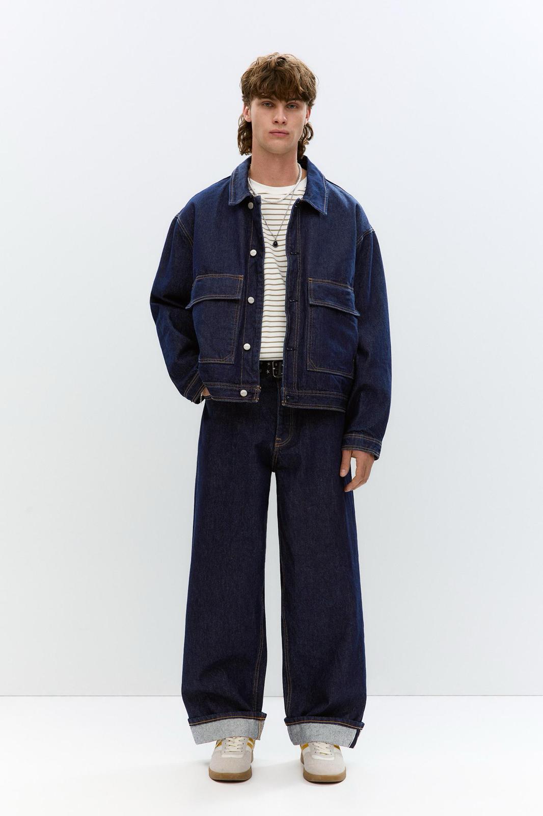 SELVEDGE DENIM JACKET P&B