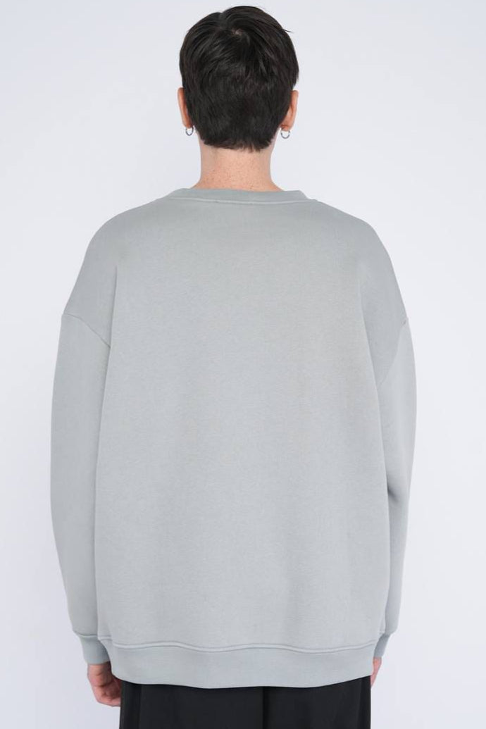 SWEATSHIRT OBERSIZE GRIS