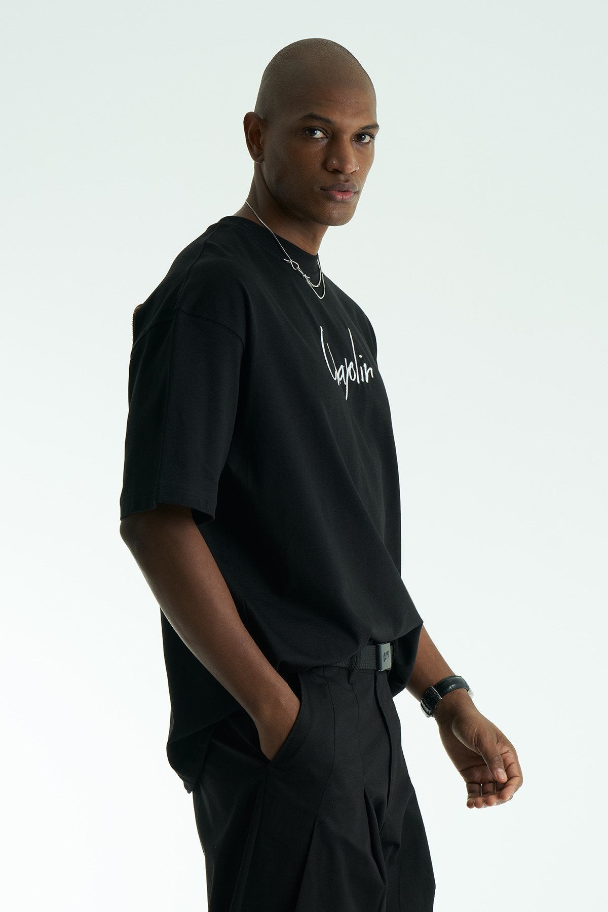 T-SHIRT SW CHAPLIN BLACK 5066