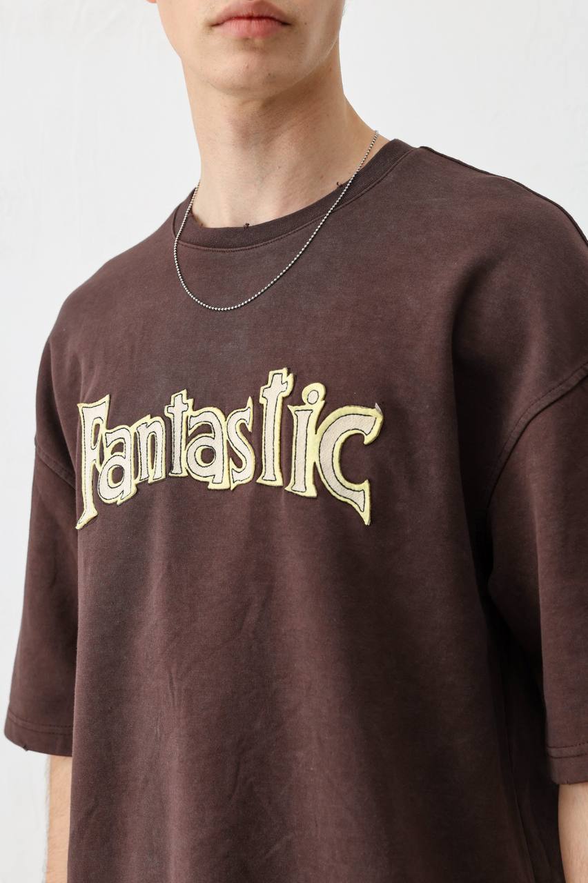 T-SHIRT VM FANTASTIC BROWN V70-132