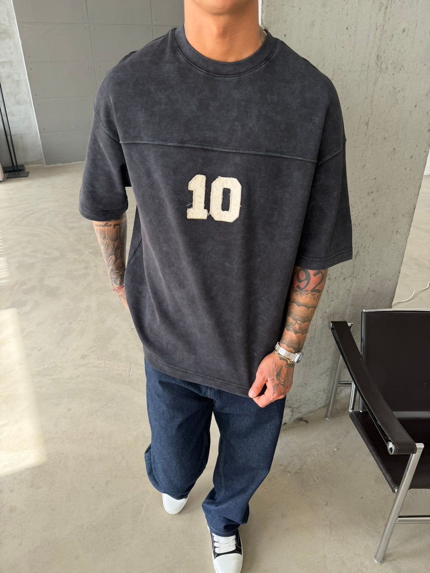 T-SHIRT ES 10 BLACK E71-123