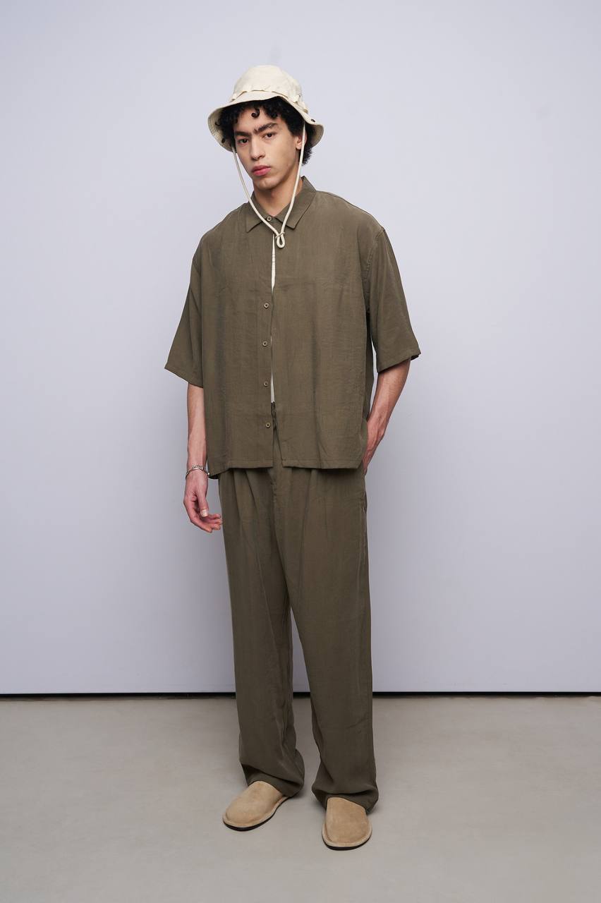 ENSEMBLE AVEC CHEMISE GREEN 30-203