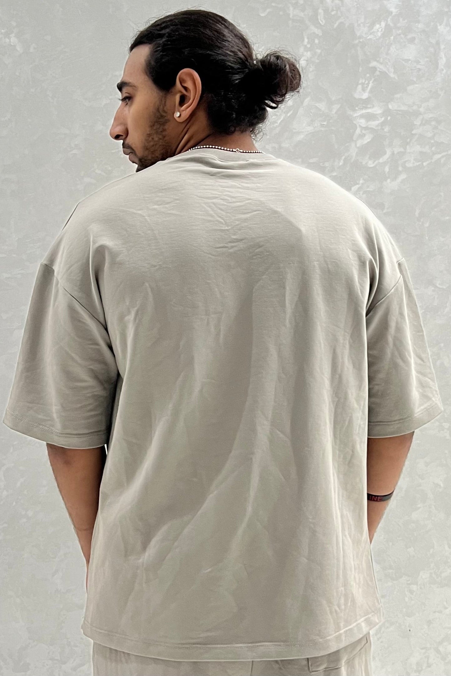 T-SHIRT OVERSIZE BEIGE