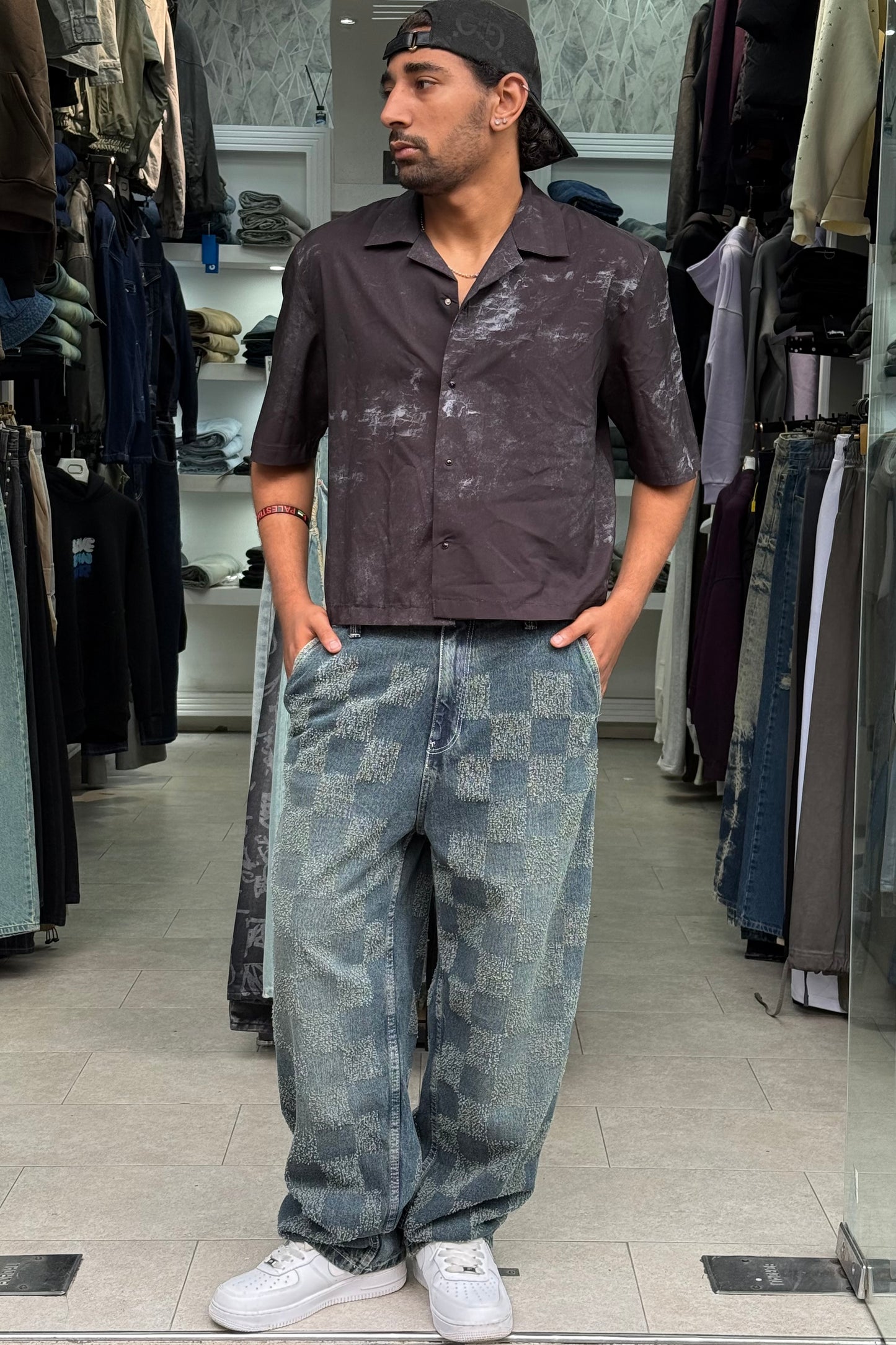 BAGGY JEANS LASER DIRTY