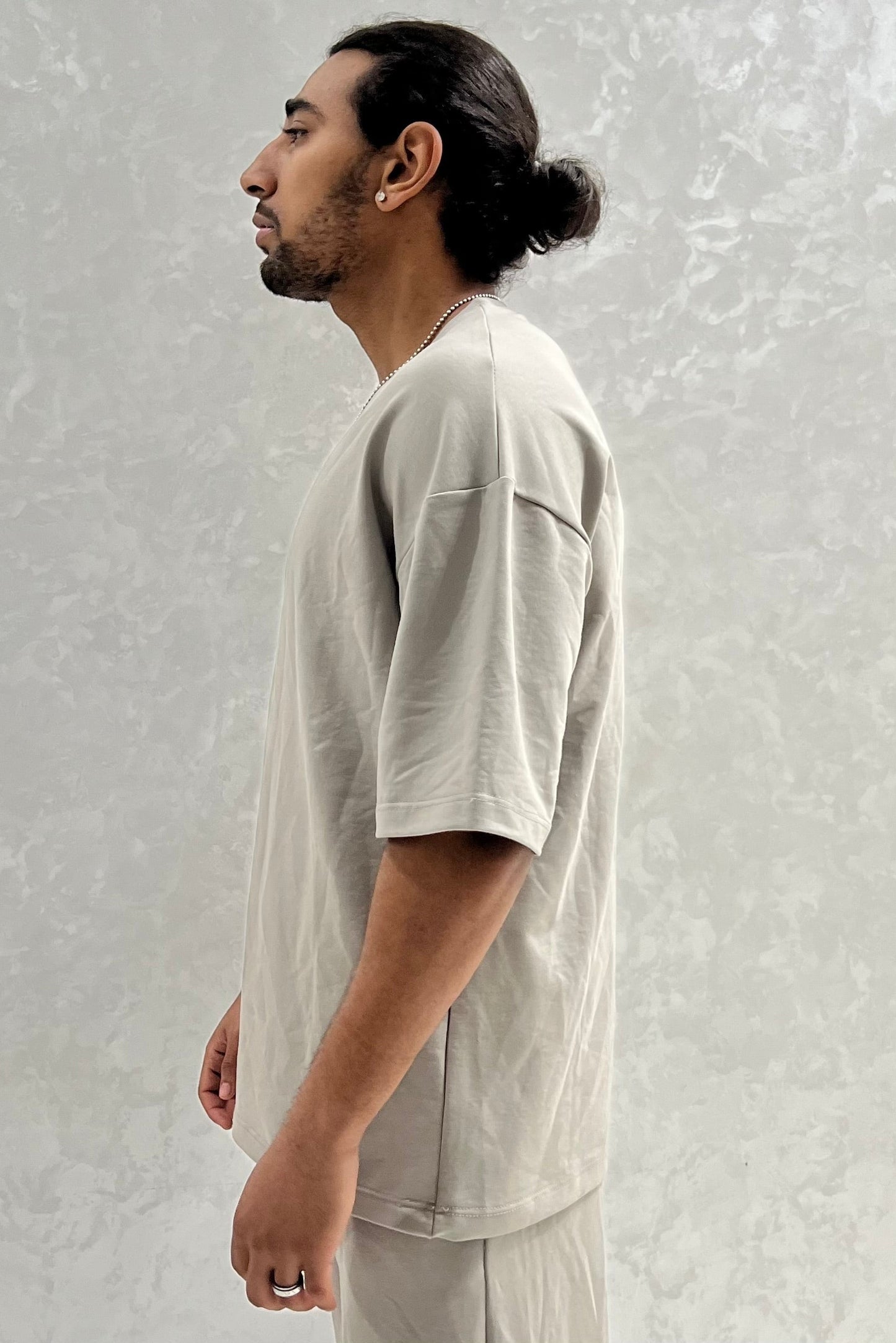 T-SHIRT OVERSIZE BEIGE