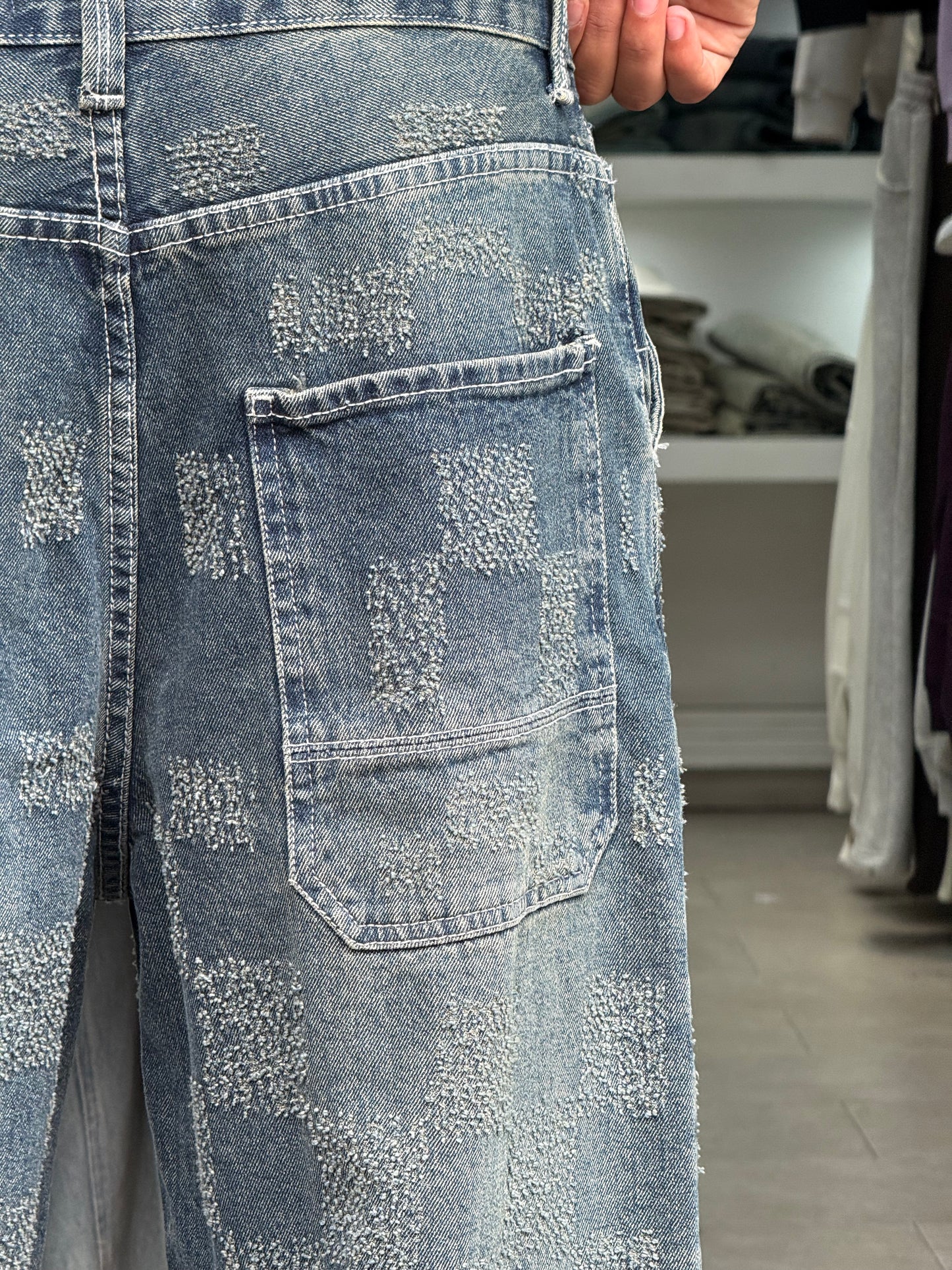 BAGGY JEANS LASER DIRTY