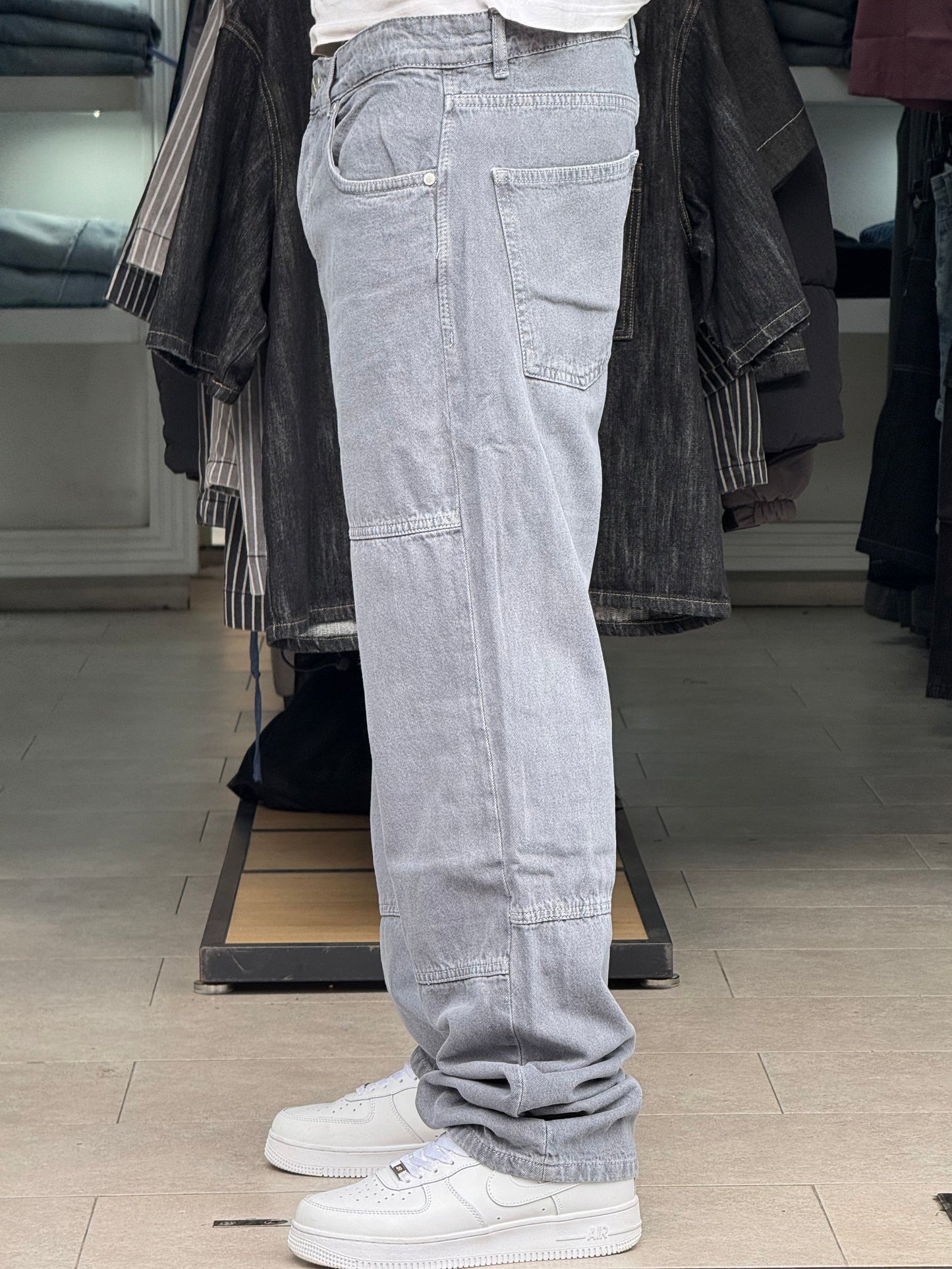 BAGGY JEANS LAVA GRIS BI