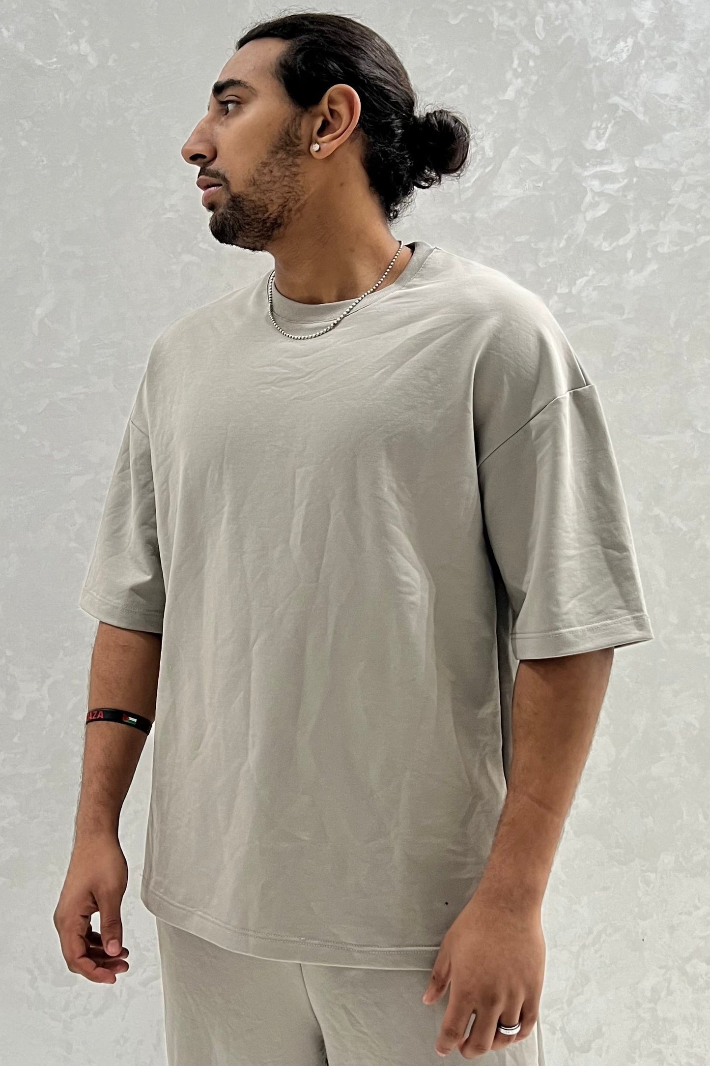 T-SHIRT OVERSIZE BEIGE