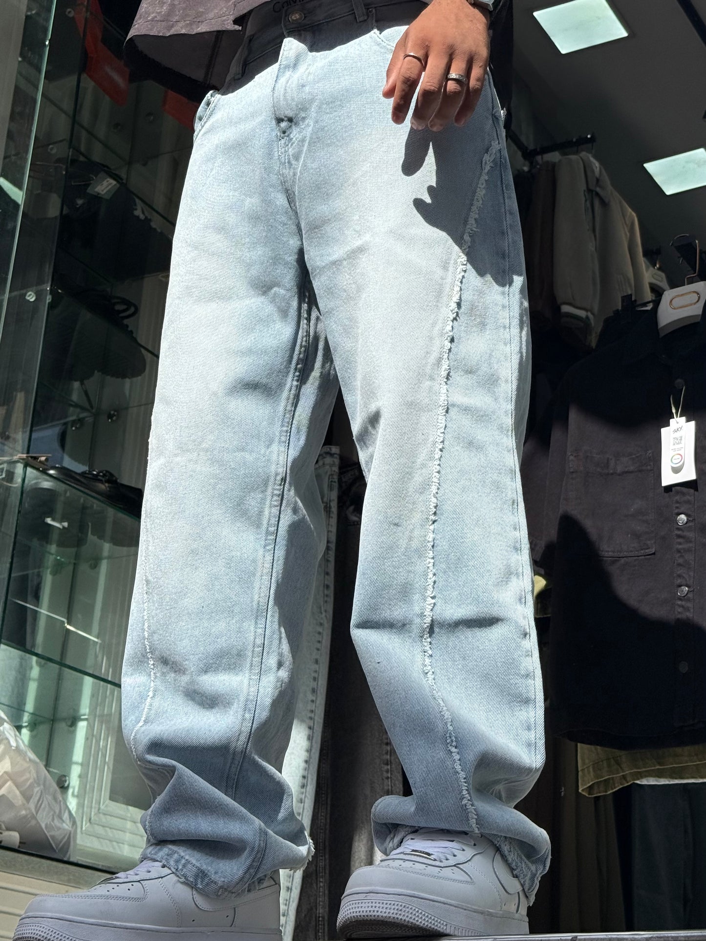 BAGGY JEANS STORM BLEU DELAVE