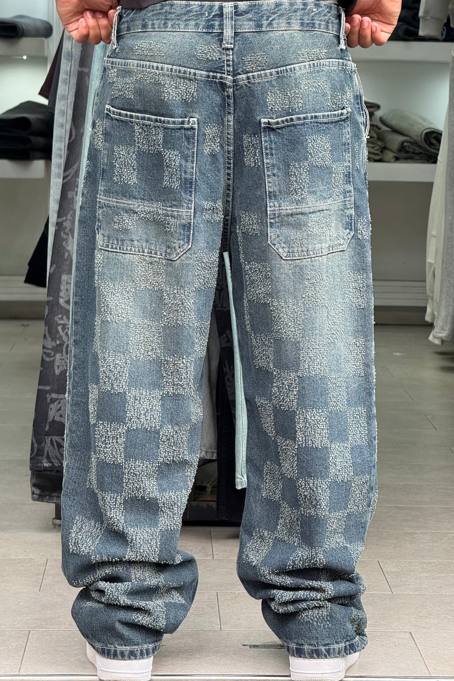 BAGGY JEANS LASER DIRTY
