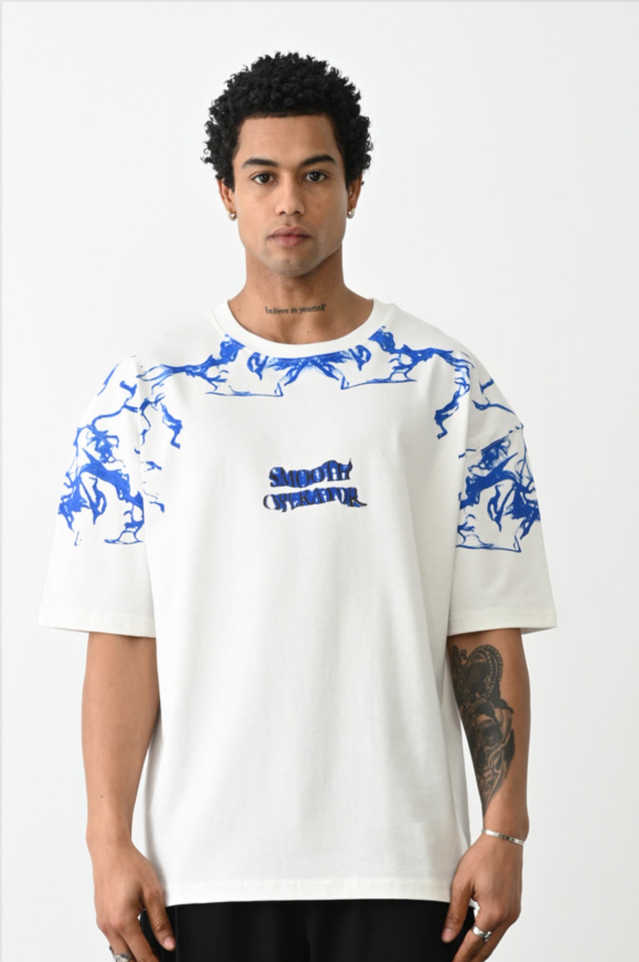 T-SHIRT SMOOTH BLANC