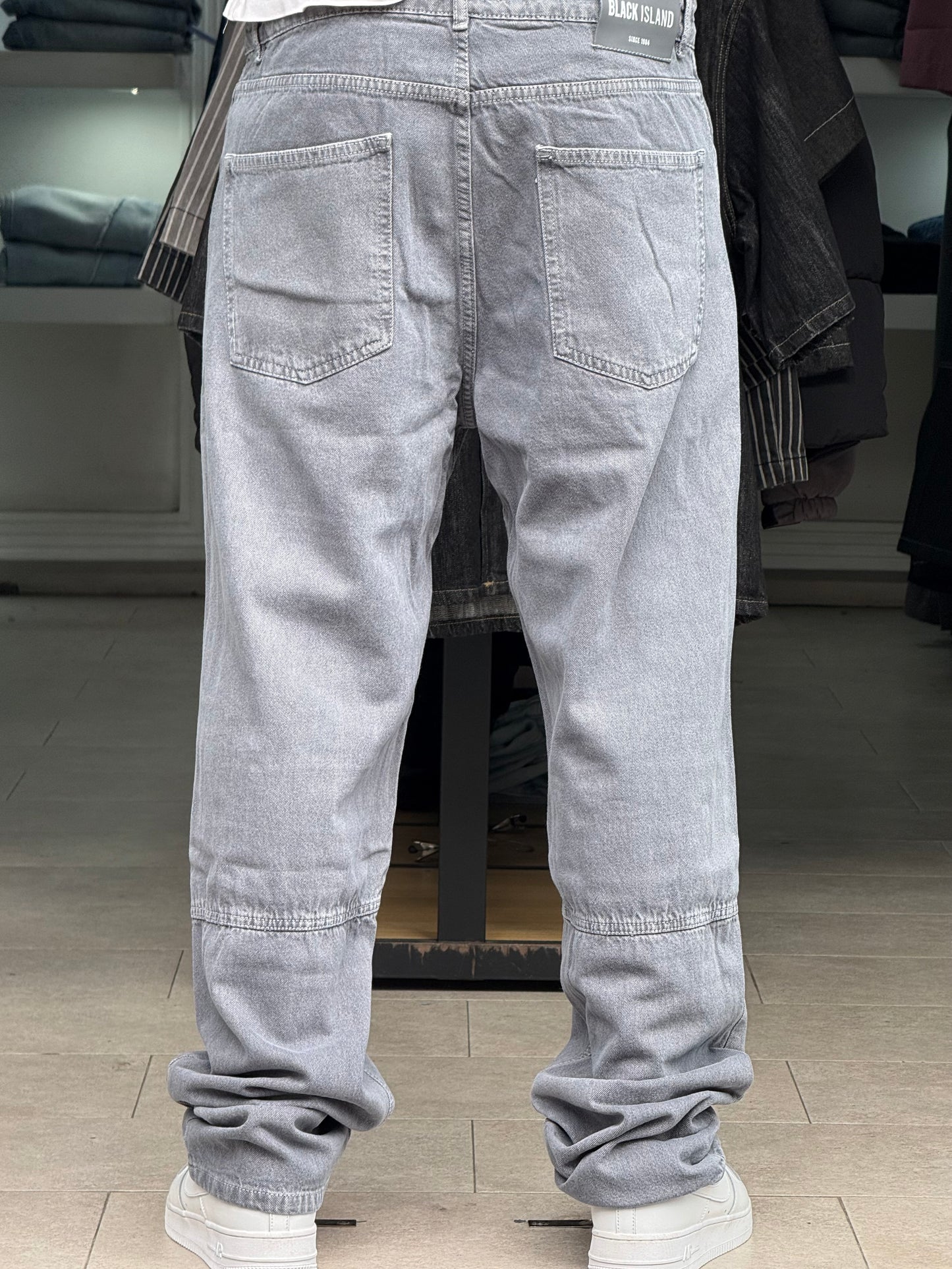 BAGGY JEANS LAVA GRIS BI