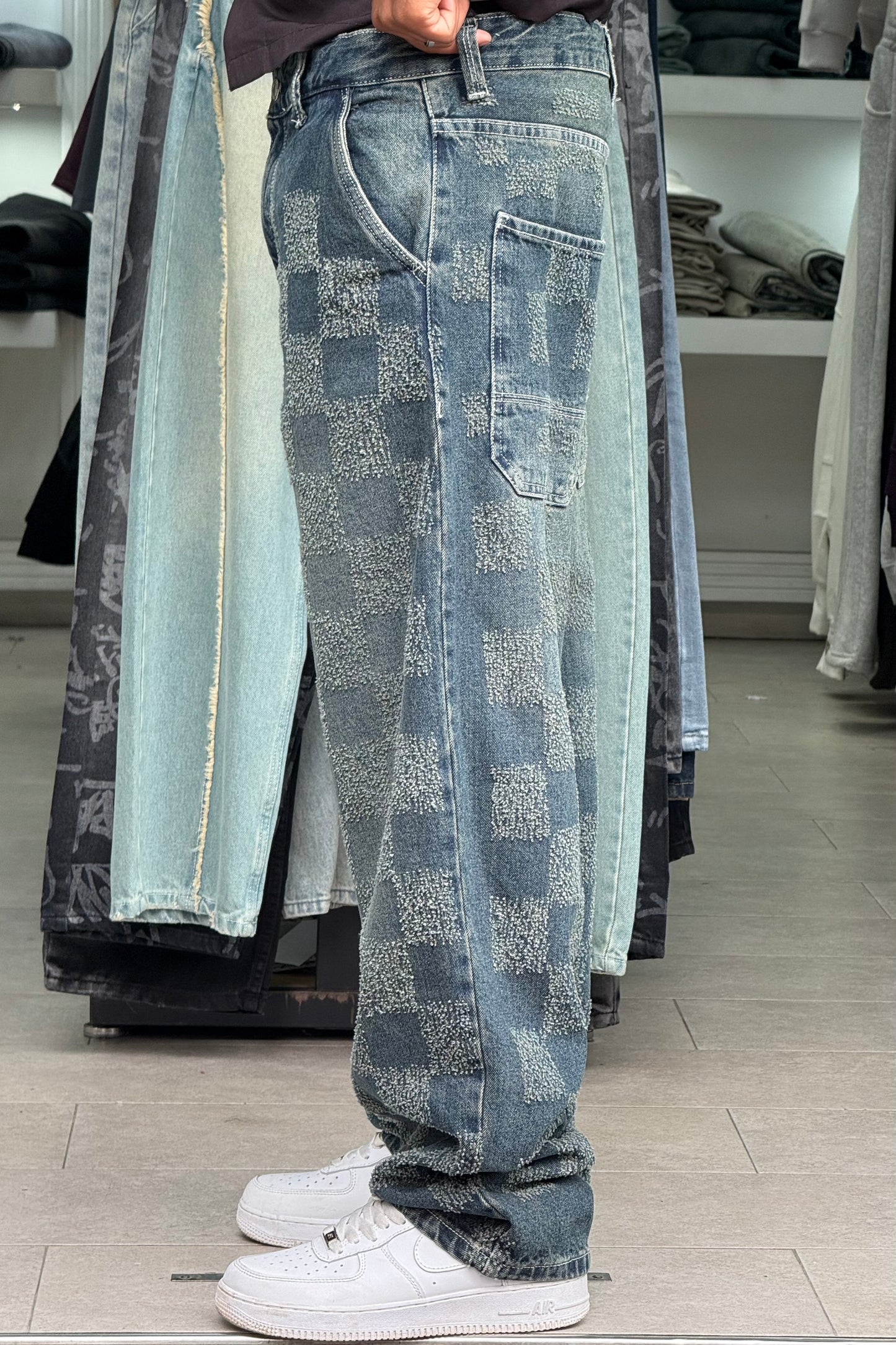 BAGGY JEANS LASER DIRTY