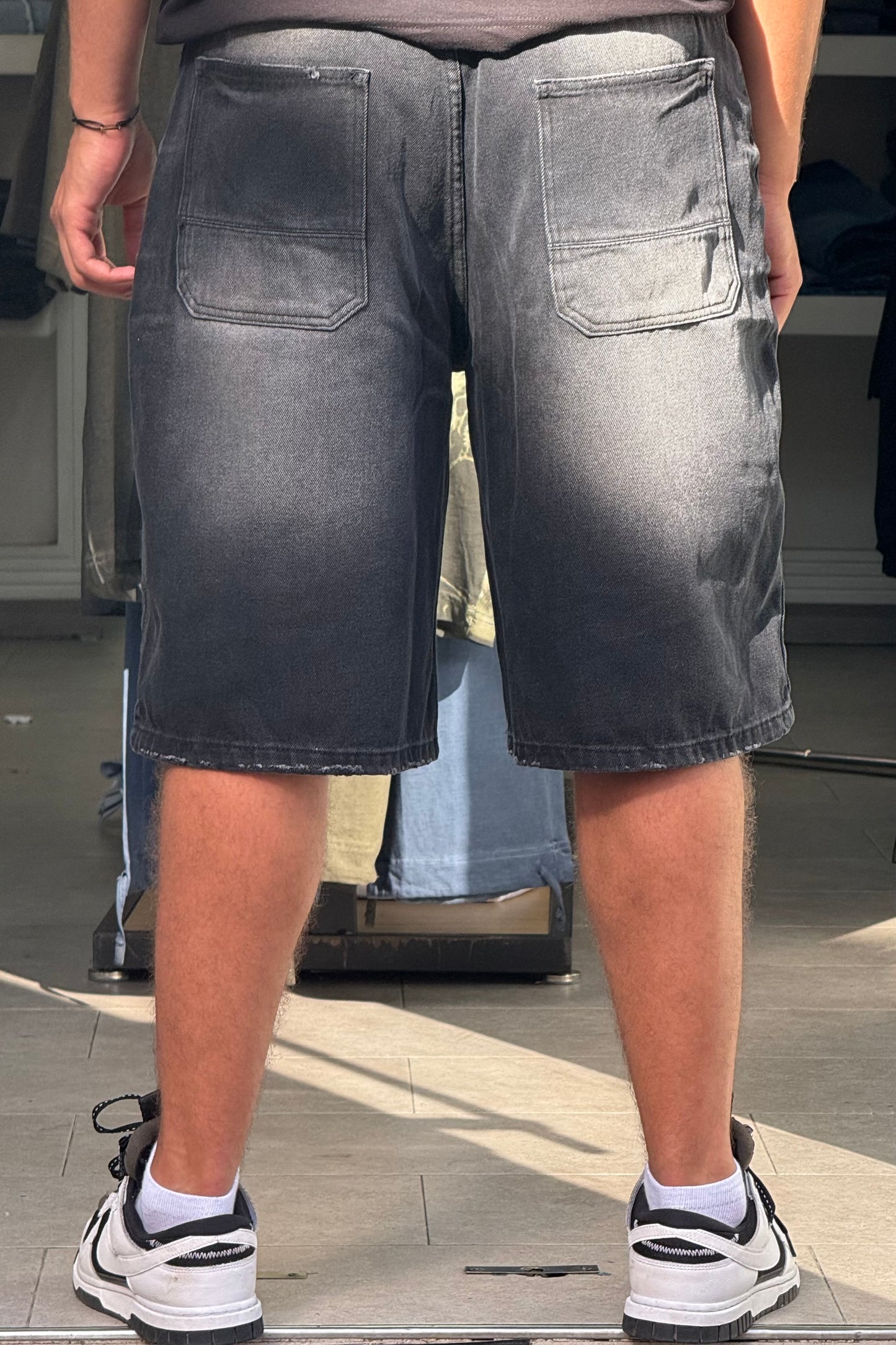 SKATER JORTS NOIR