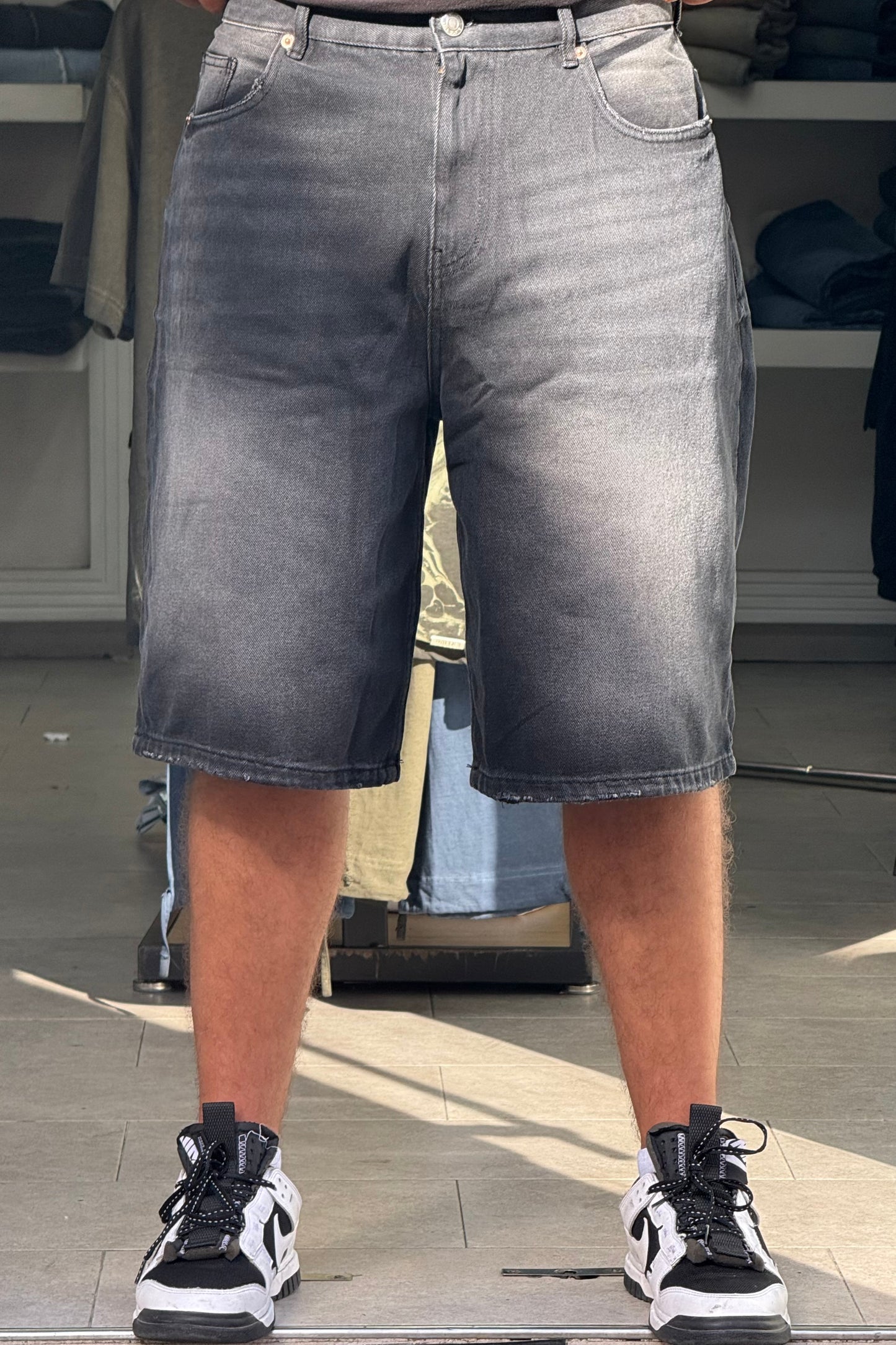 SKATER JORTS NOIR