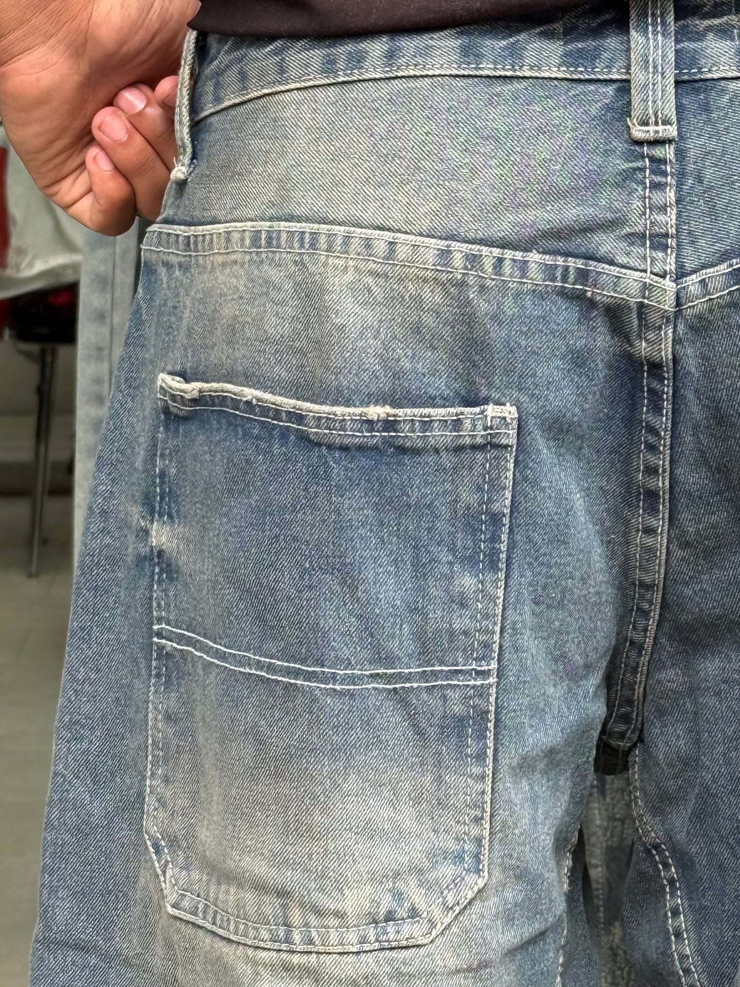 BALLOON FIT JEANS DIRTY