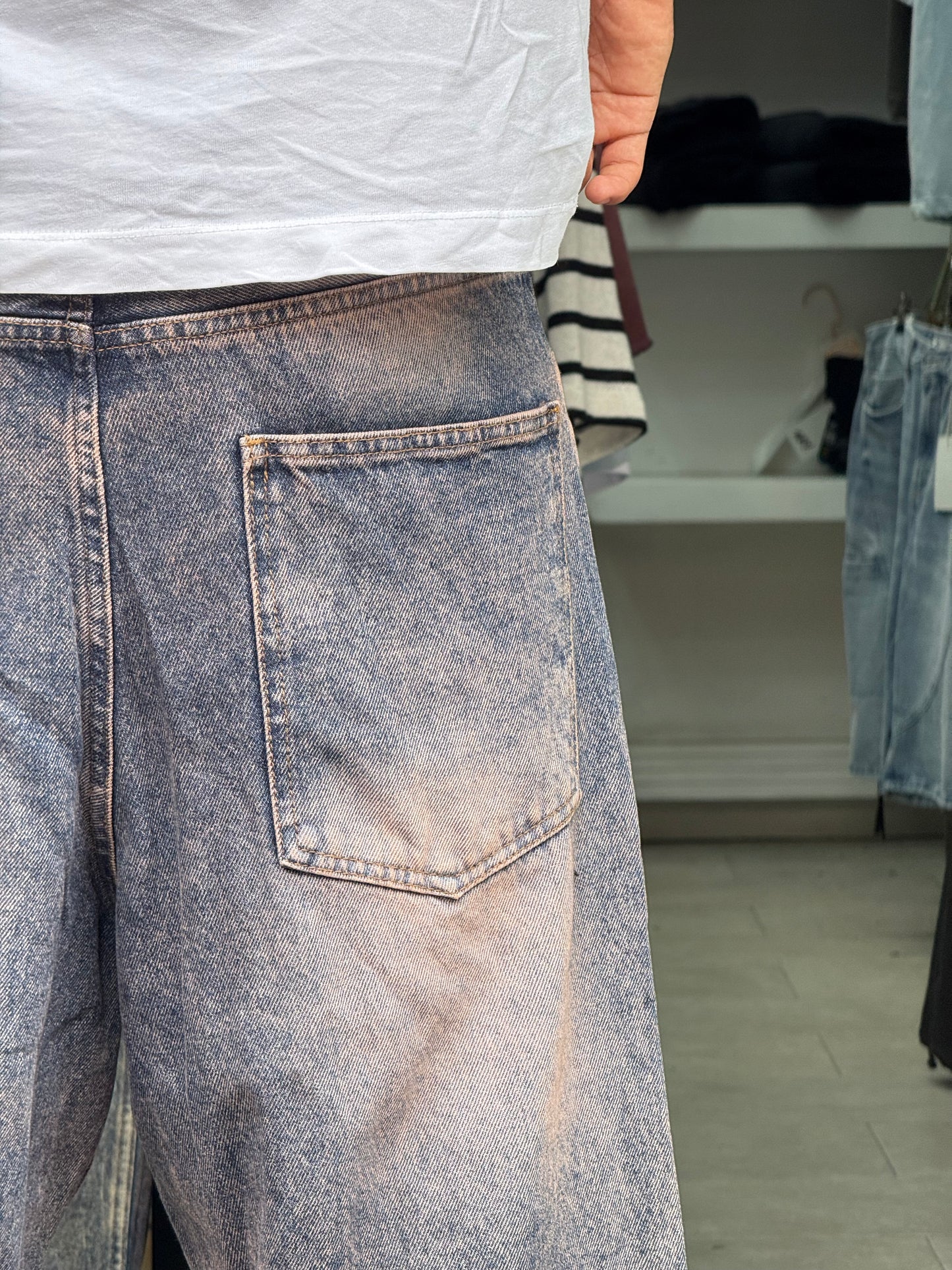 BAGGY JEANS PR DIRTY ROSE