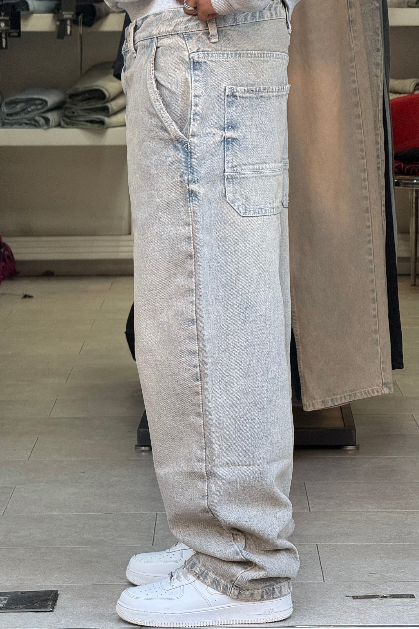 SKATER JEANS DIRTY CLAIR 2