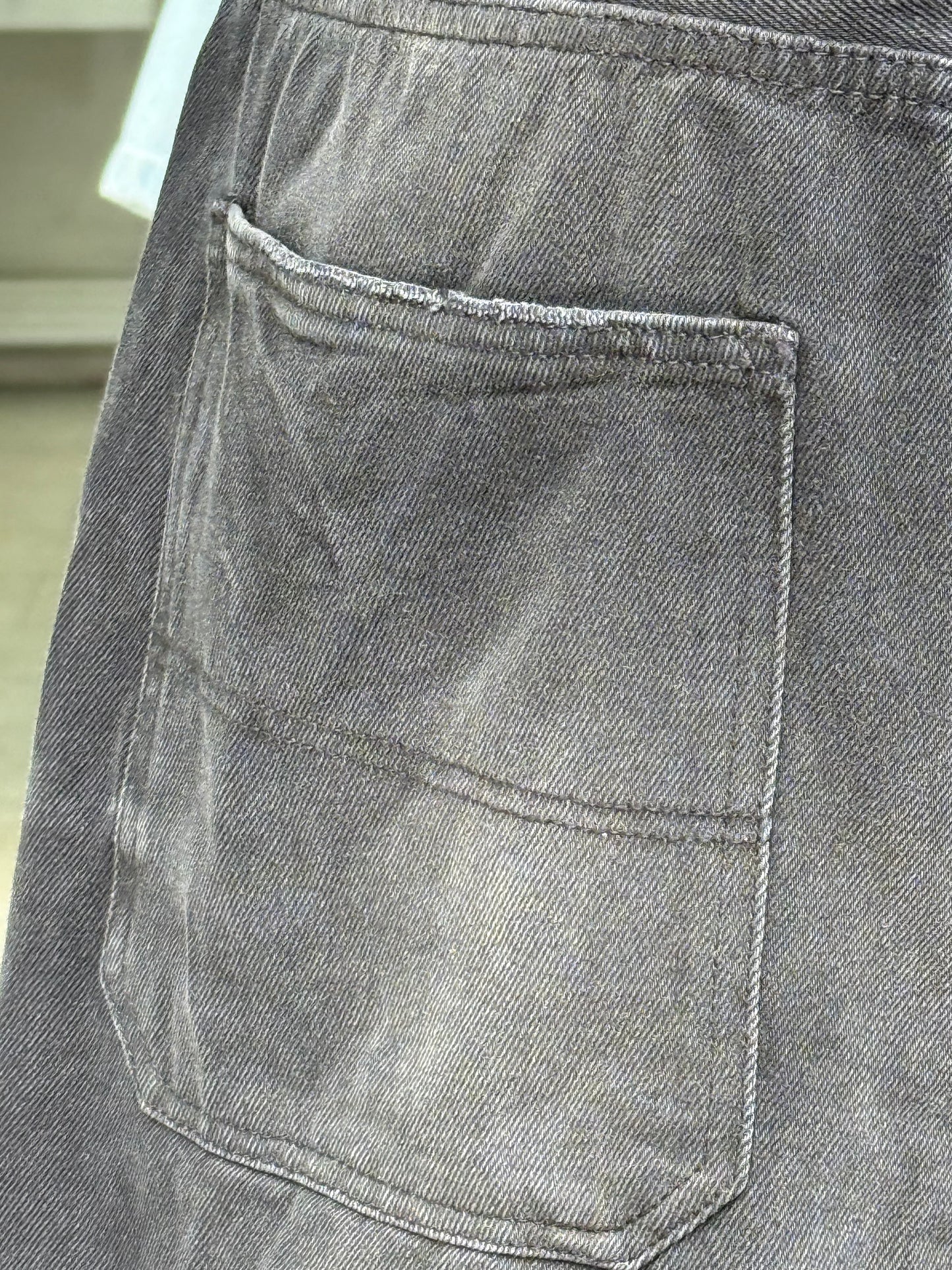 BALLOON FIT JEANS NOIR