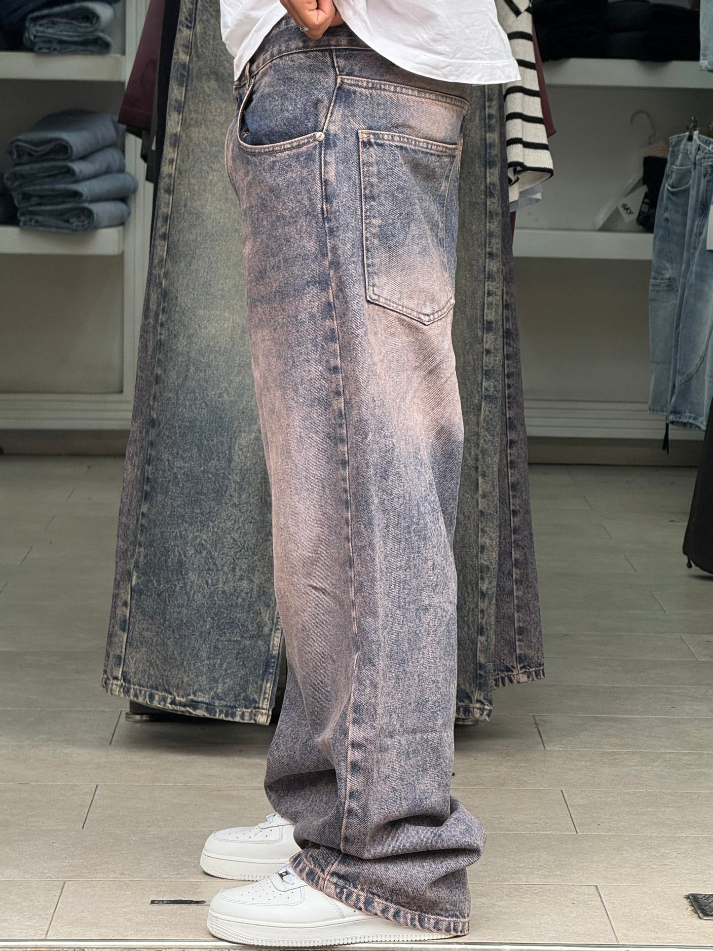 BAGGY JEANS PR DIRTY ROSE