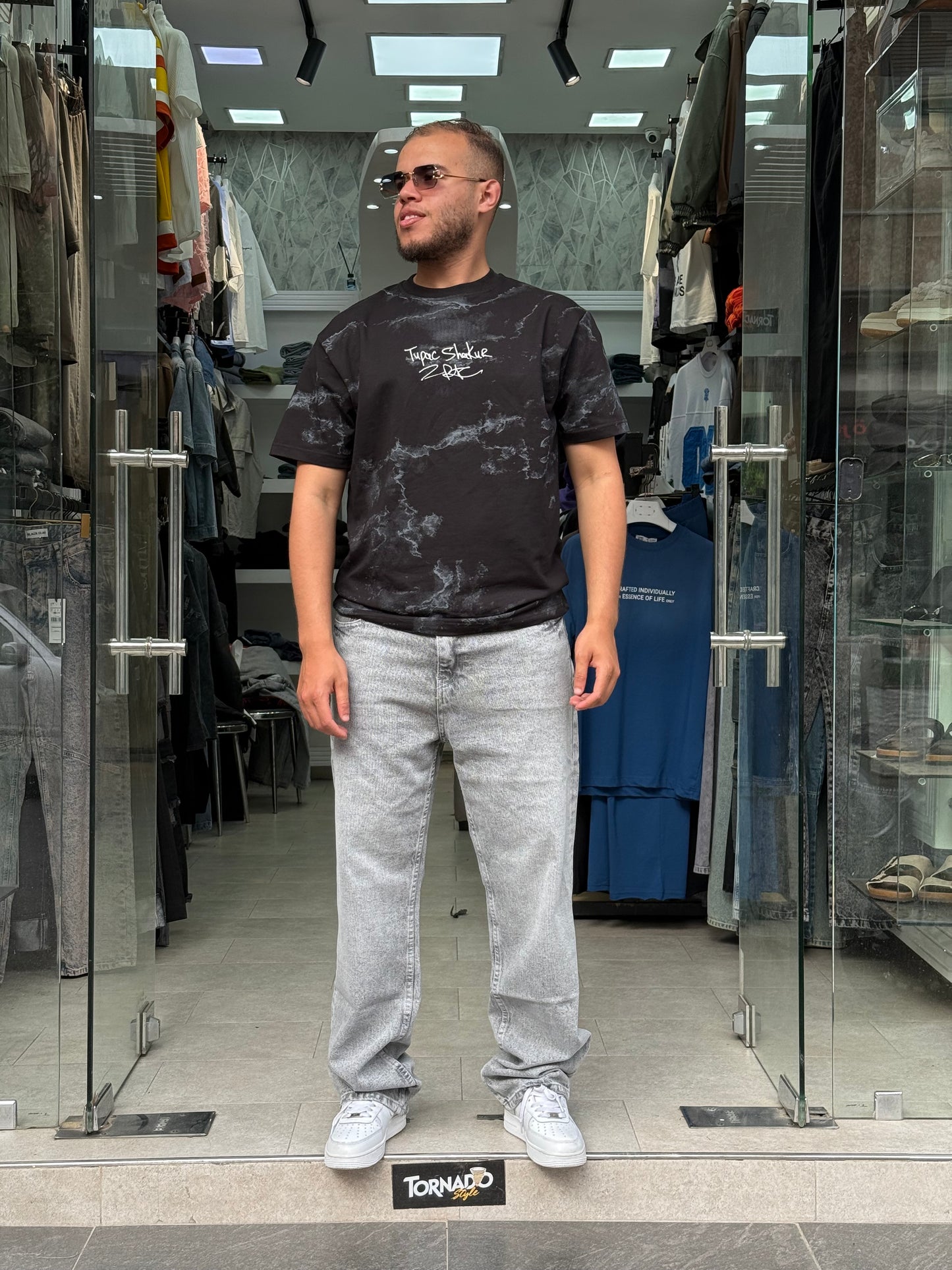 BAGGY JEANS GRIS