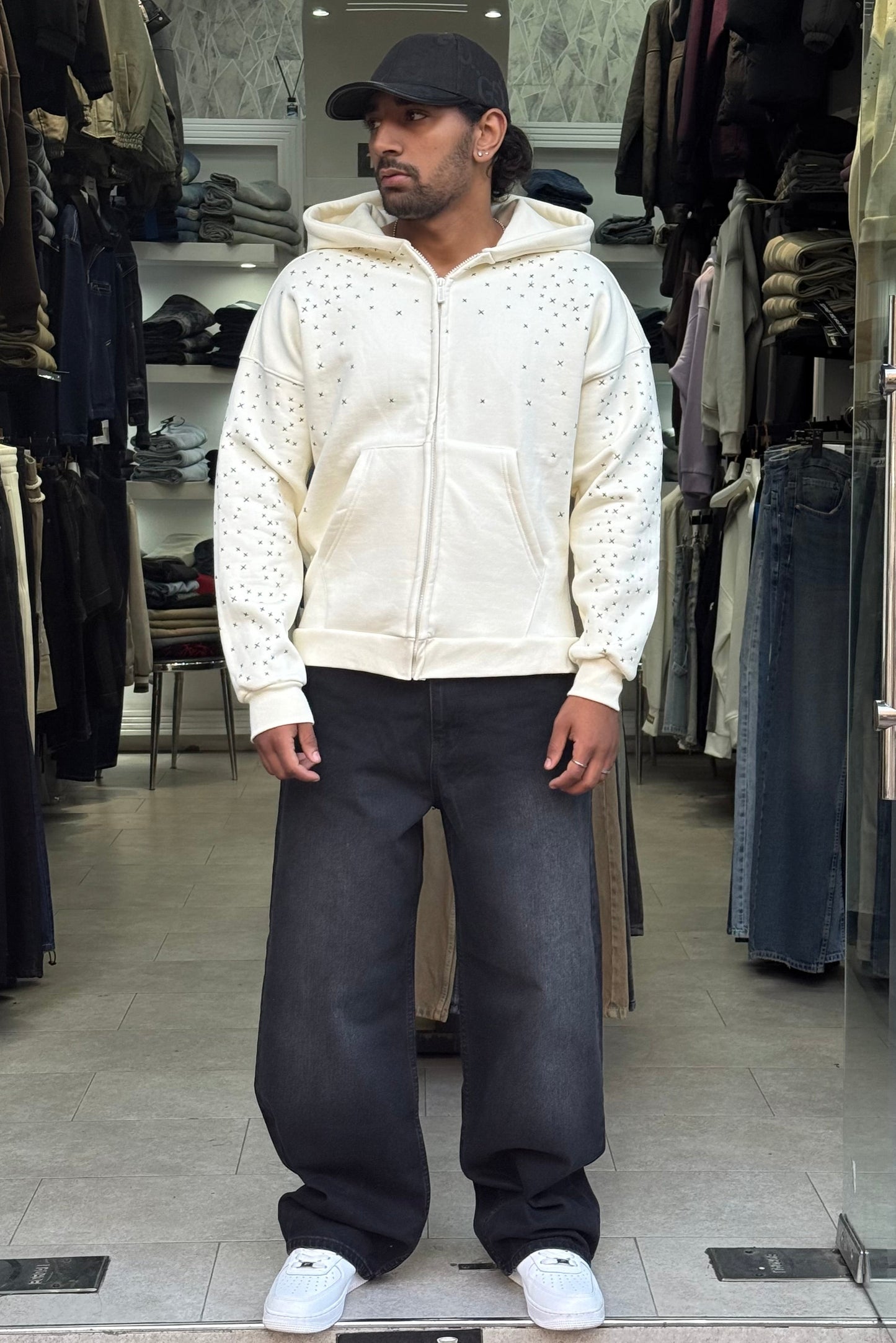 SUPPER BAGGY JEANS STUSSY (NOIR)