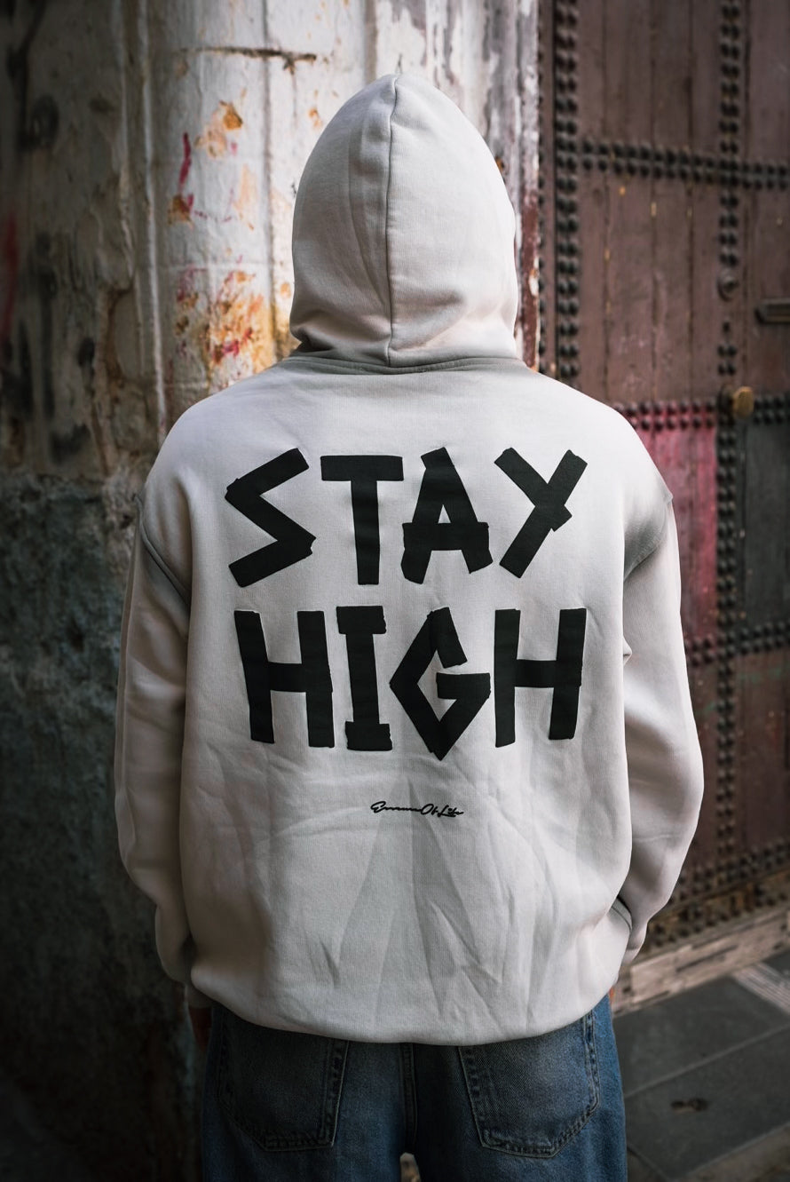 HOODIES STAY HIGH WHITE