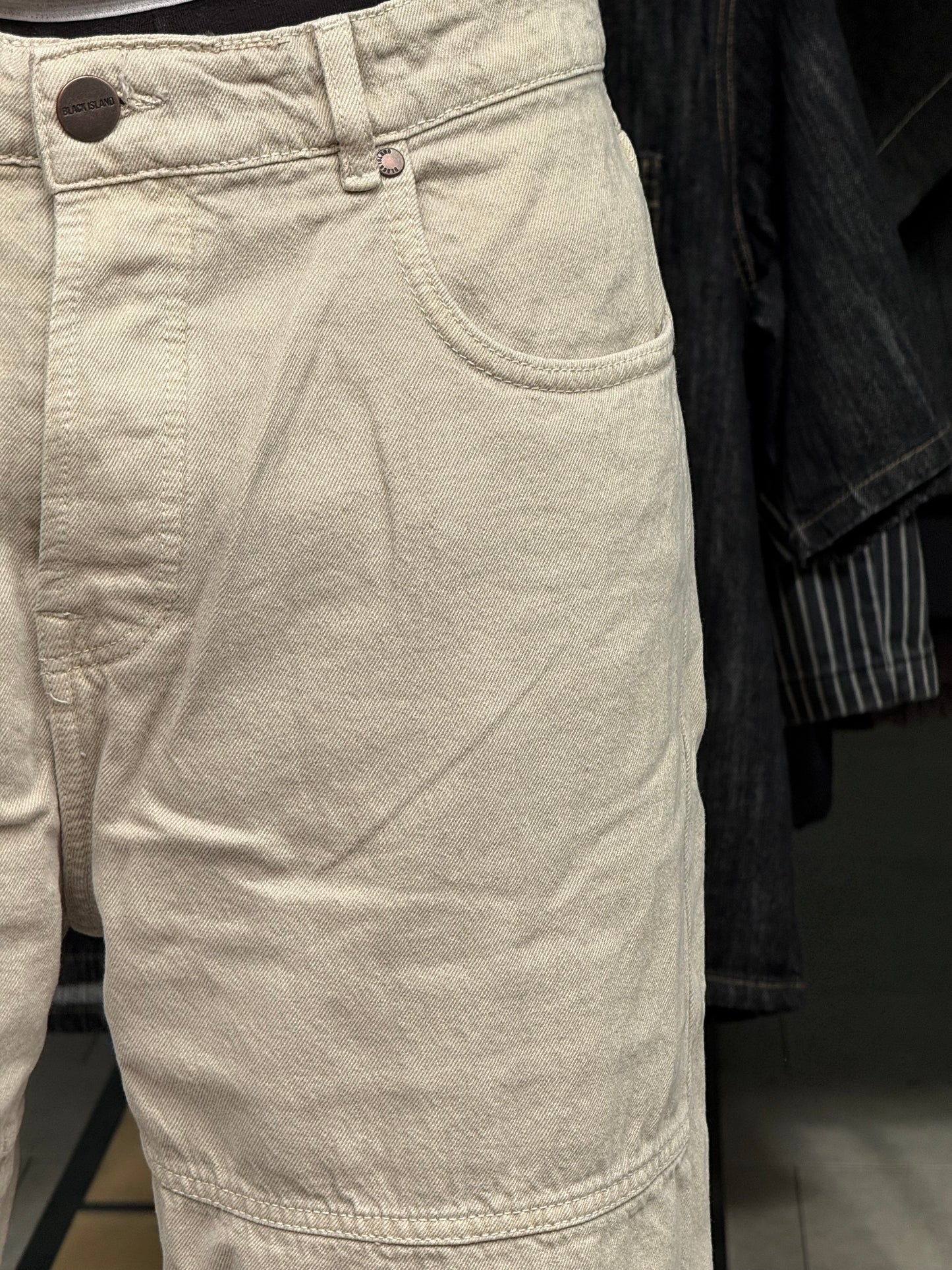 BAGGY JEANS LAVA BEIGE BI