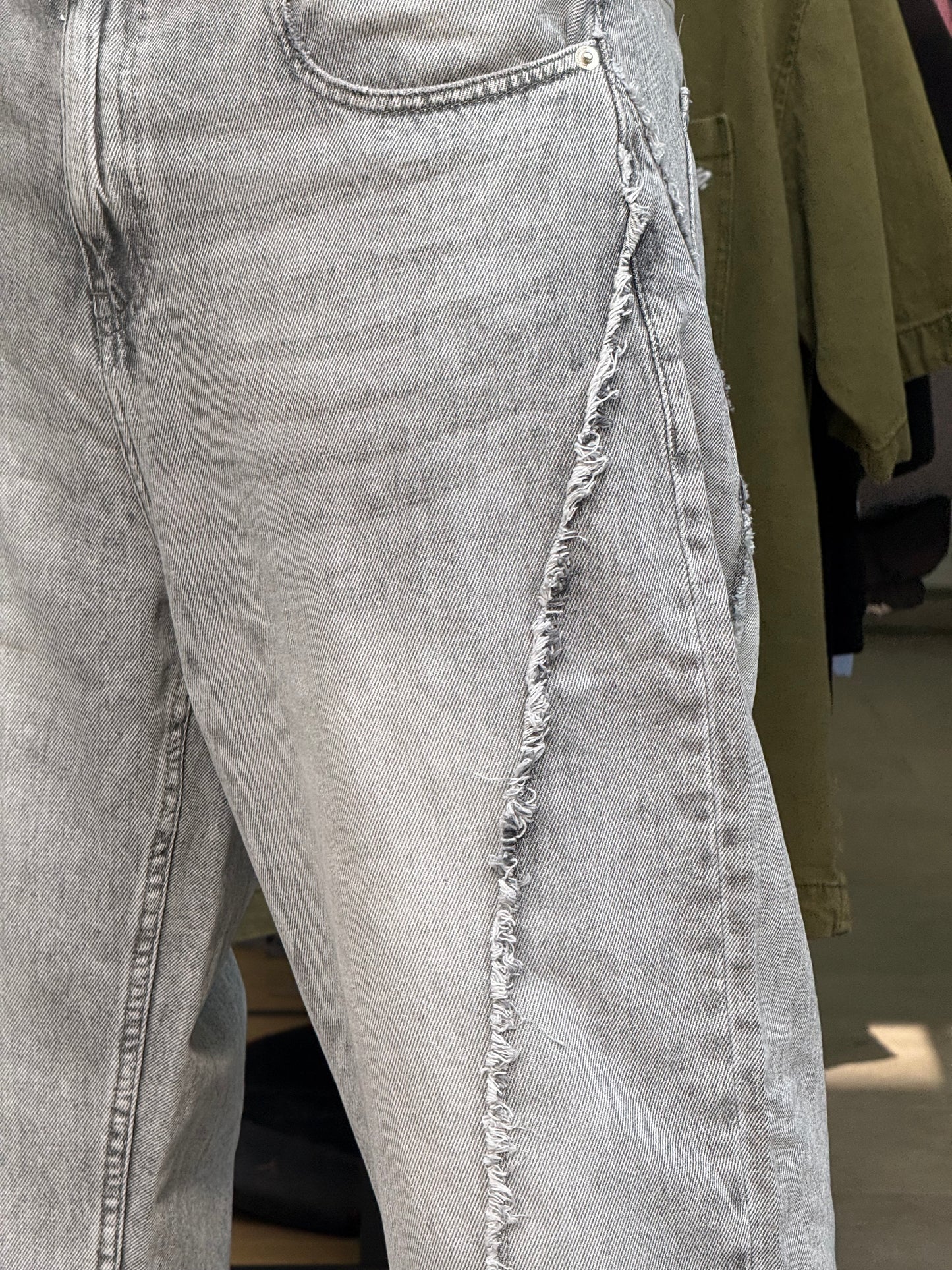 BAGGY JEANS STORM GRIS