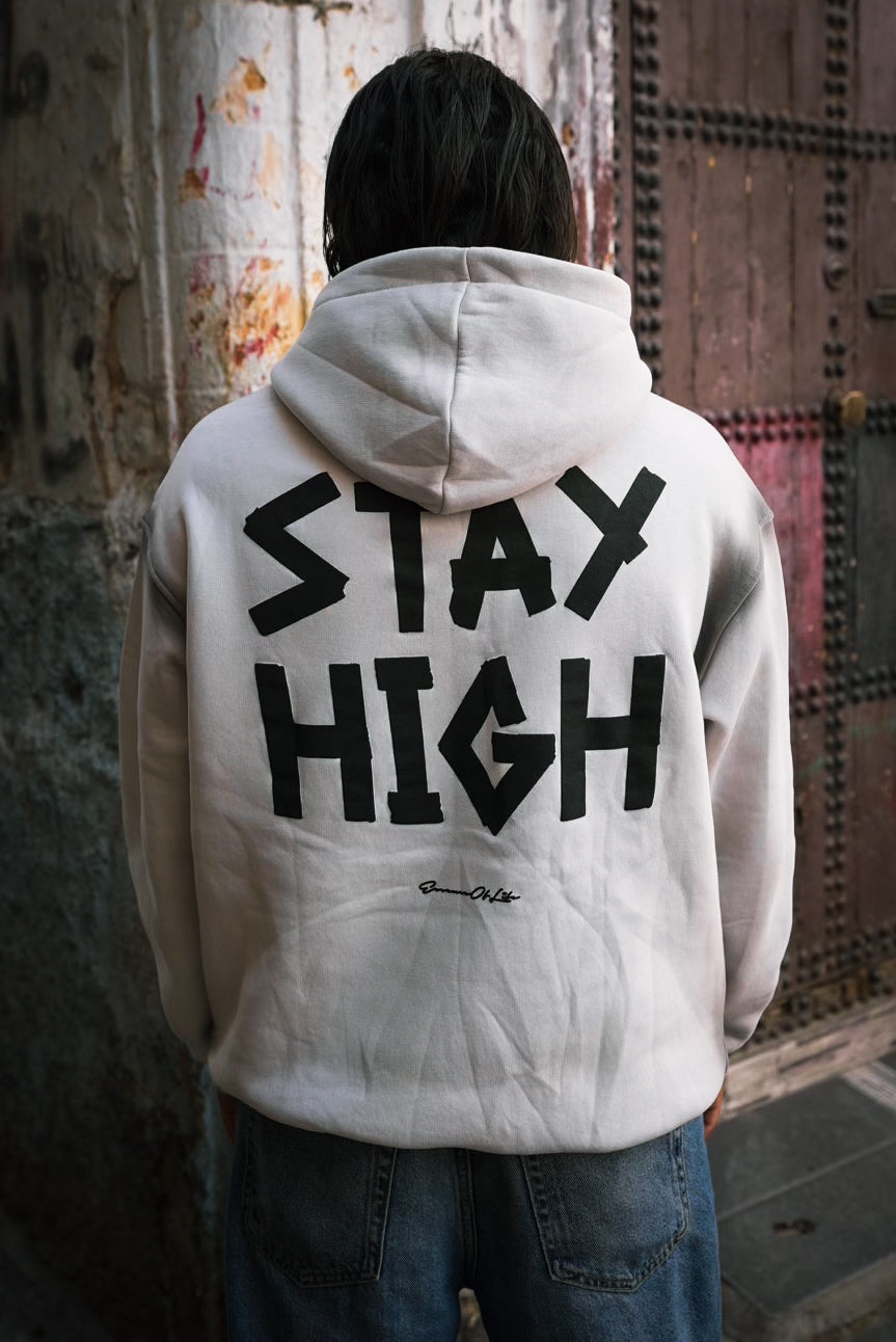 HOODIES STAY HIGH WHITE