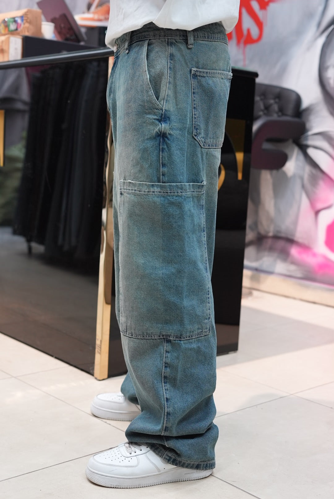 CARGO JEANS DIRTY BS