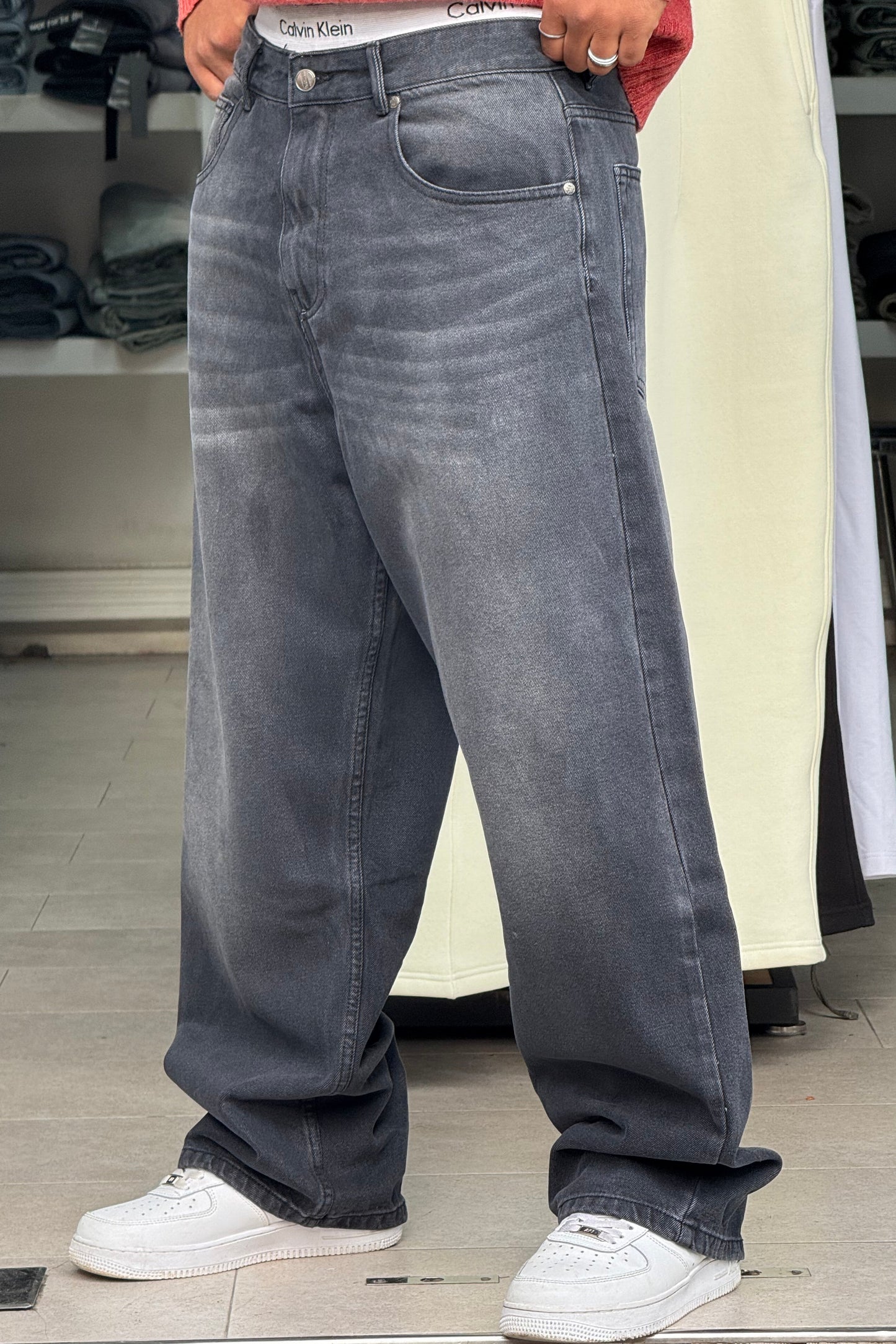 BAGGY JEANS L'INTROUVABLE (NOIR)