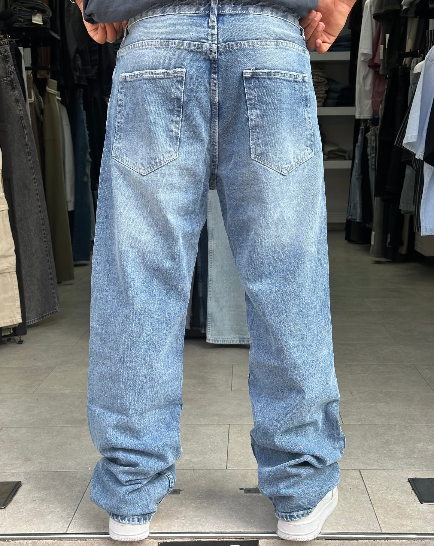 BAGGY JEANS BLEU SK