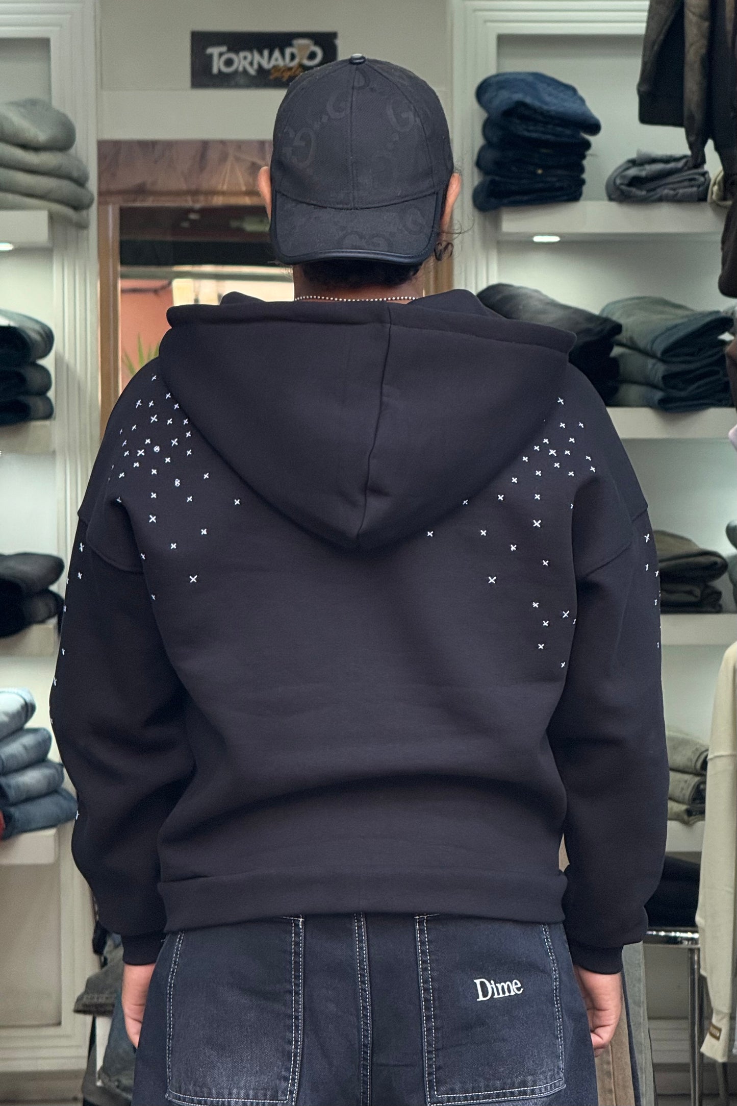 HOODIES ZIP + BLACK