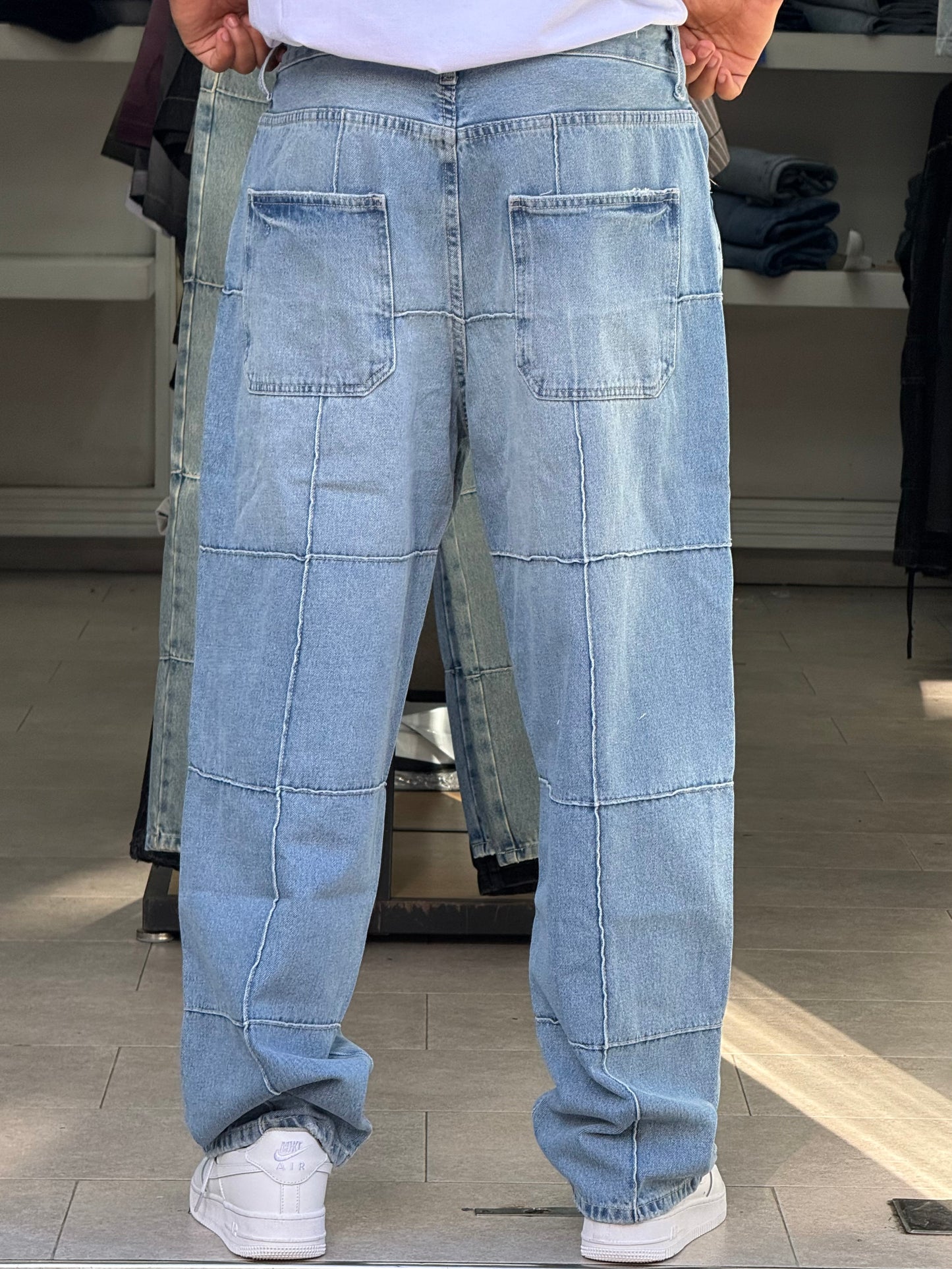 BAGGY JEANS TRETTS V2 BLEU DELAVE