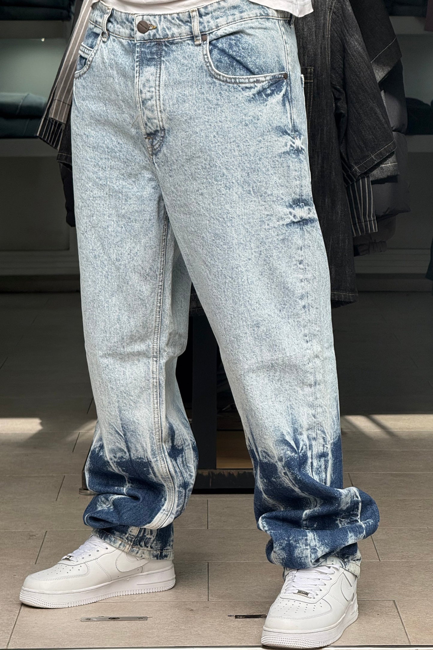 BAGGY JEANS BI (FIRE) delave