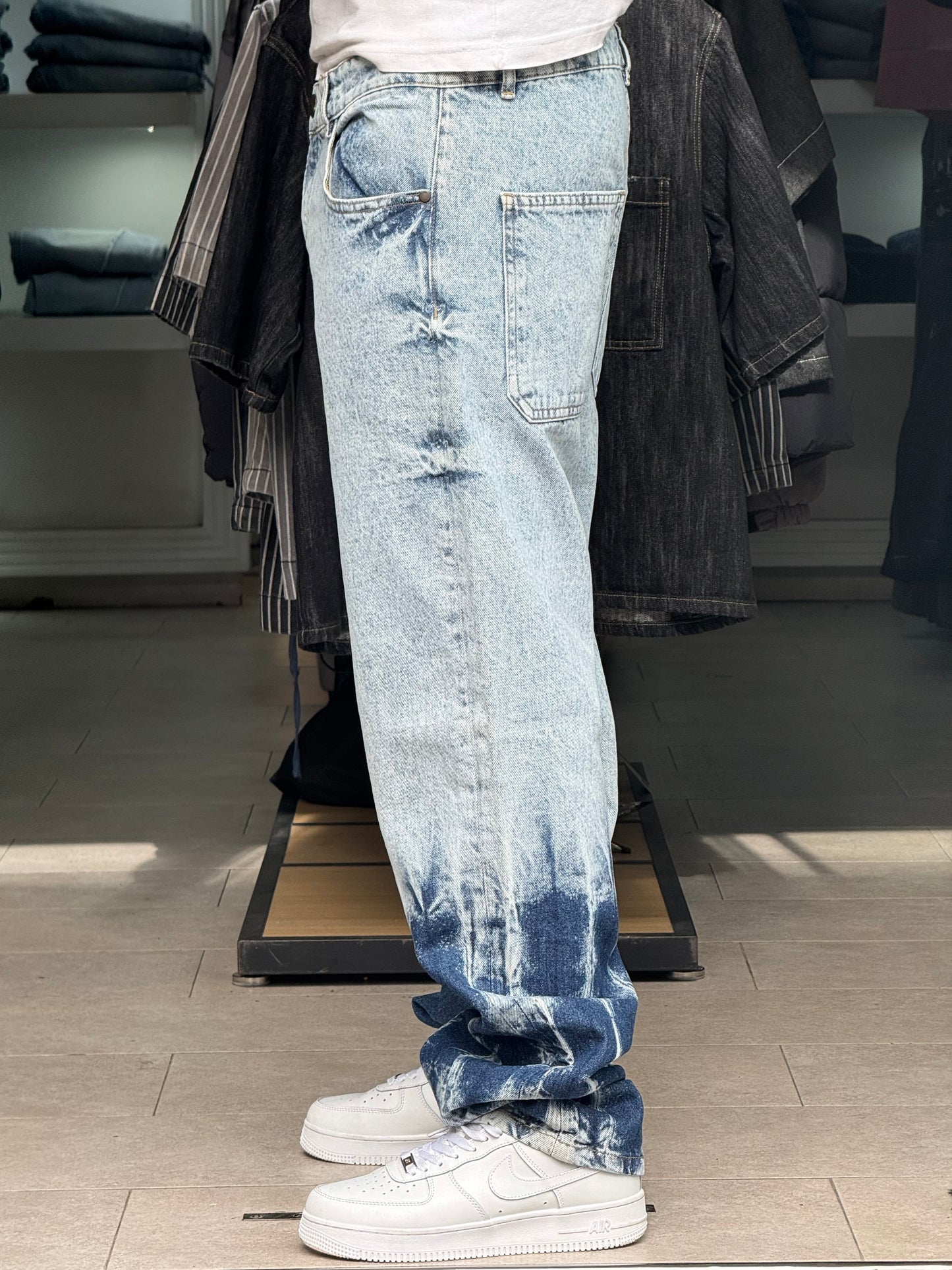 BAGGY JEANS BI (FIRE) delave