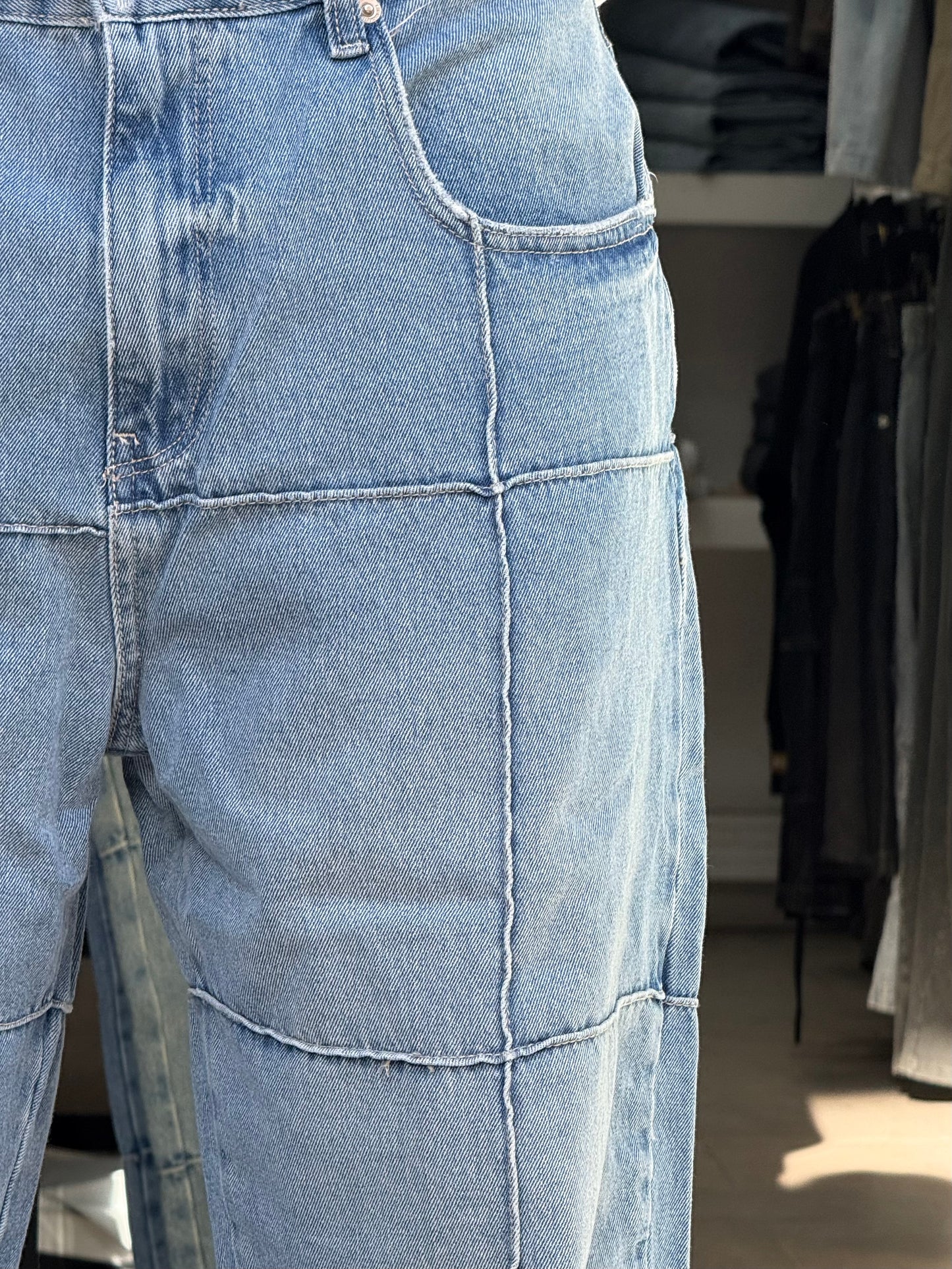 BAGGY JEANS TRETTS V2 BLEU DELAVE