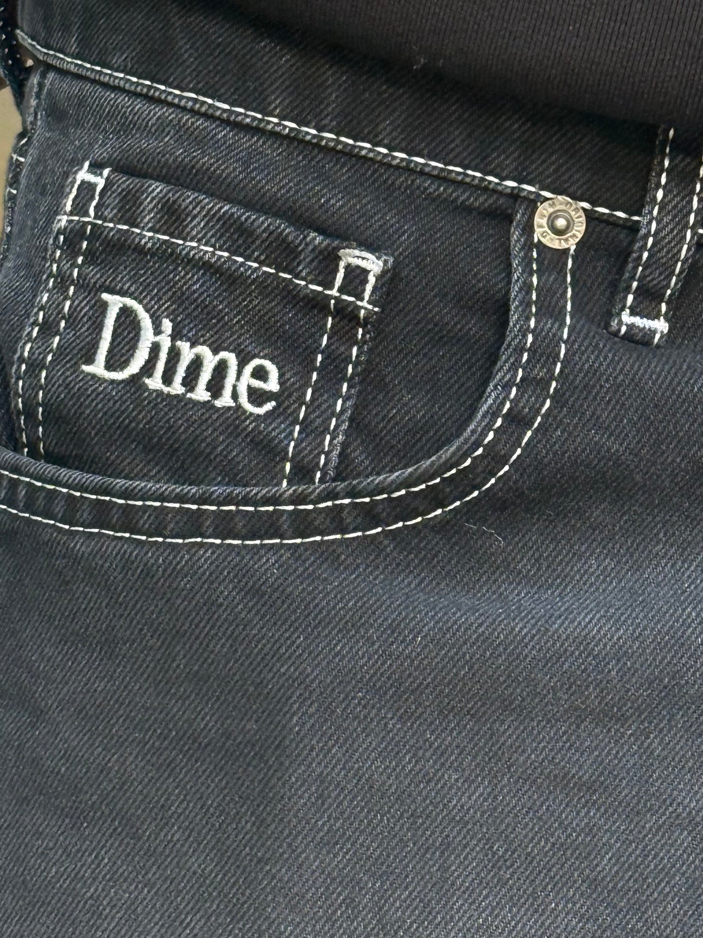 SUPPER BAGGY JEANS DIME (NOIR)