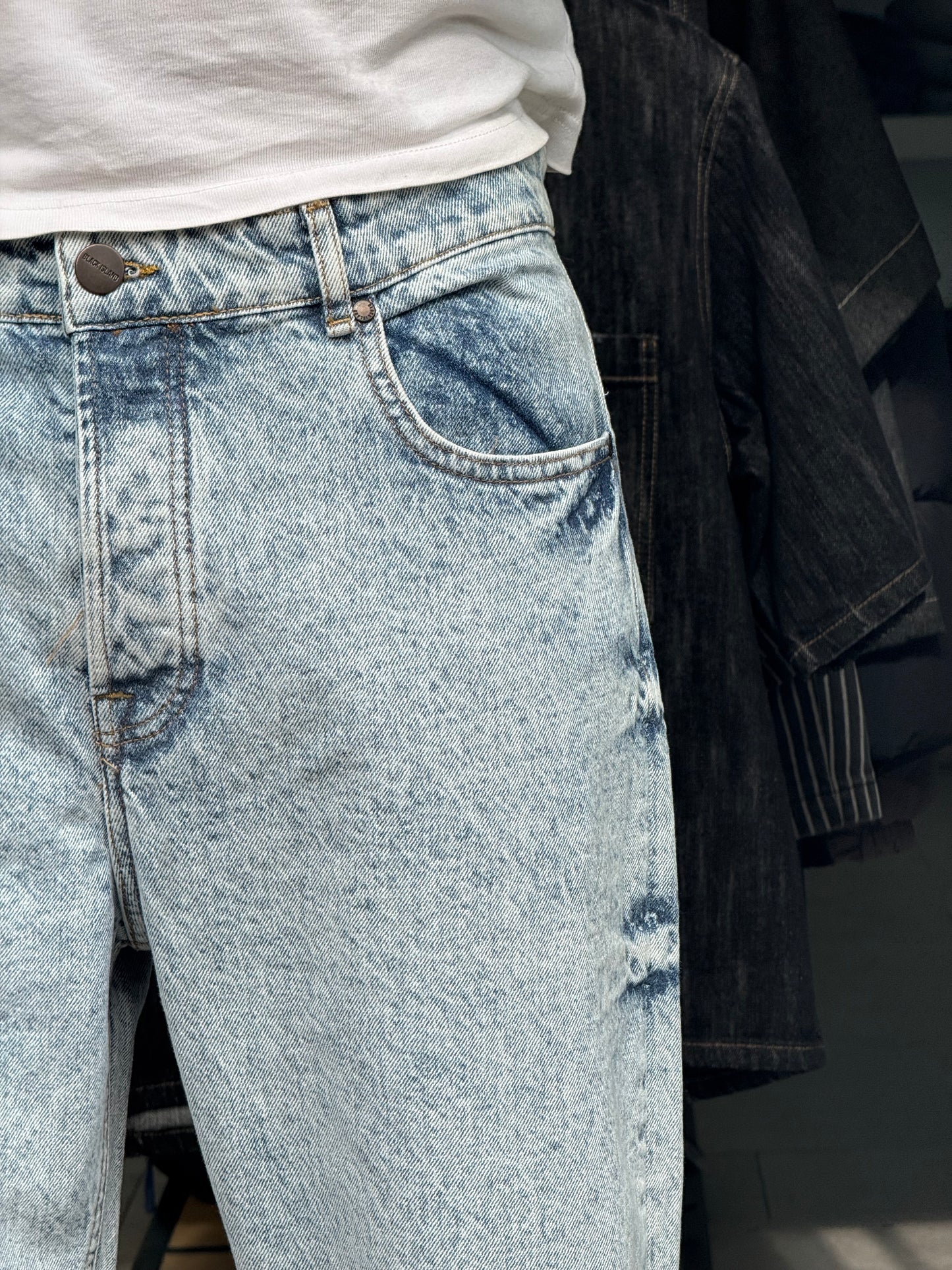 BAGGY JEANS BI (FIRE) delave