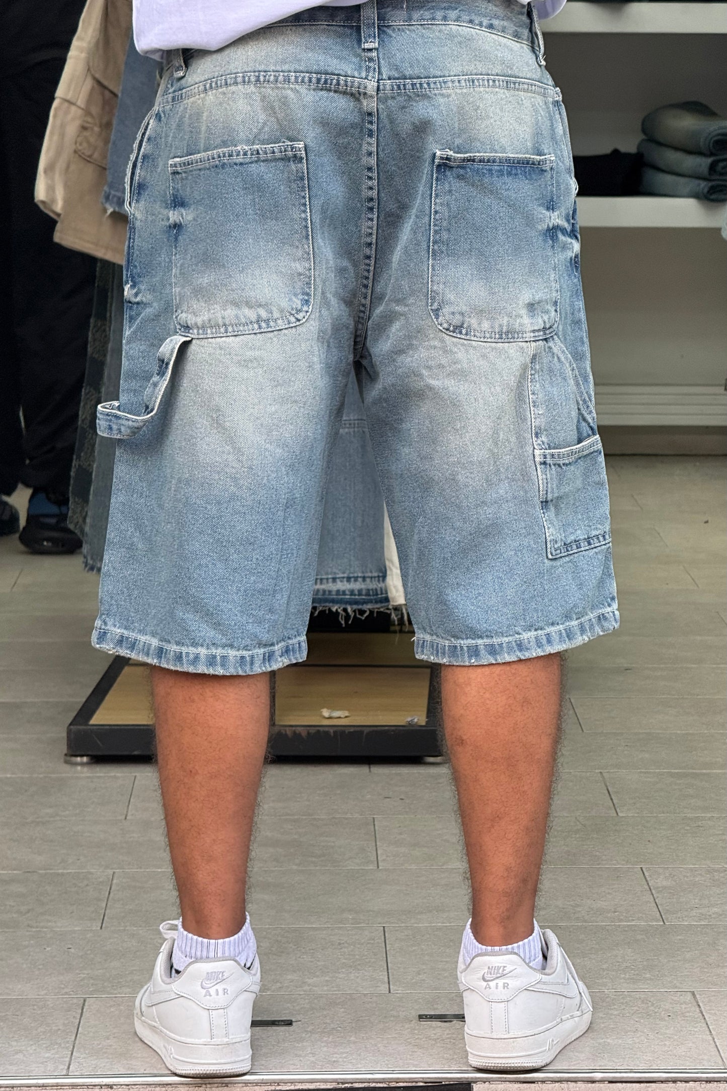 SKATER JORTS FLARE DIRTY CLAIR