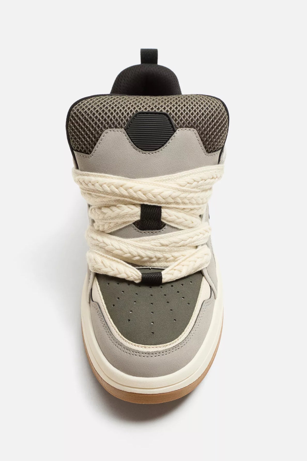 SKATE TRAINERS ZARA GRIS